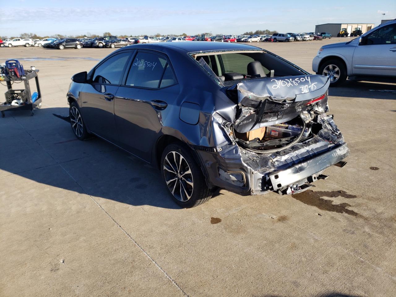 Photo 3 from auction – 2017 TOYOTA COROLLA L with VIN 5YFBURHE8HP652271