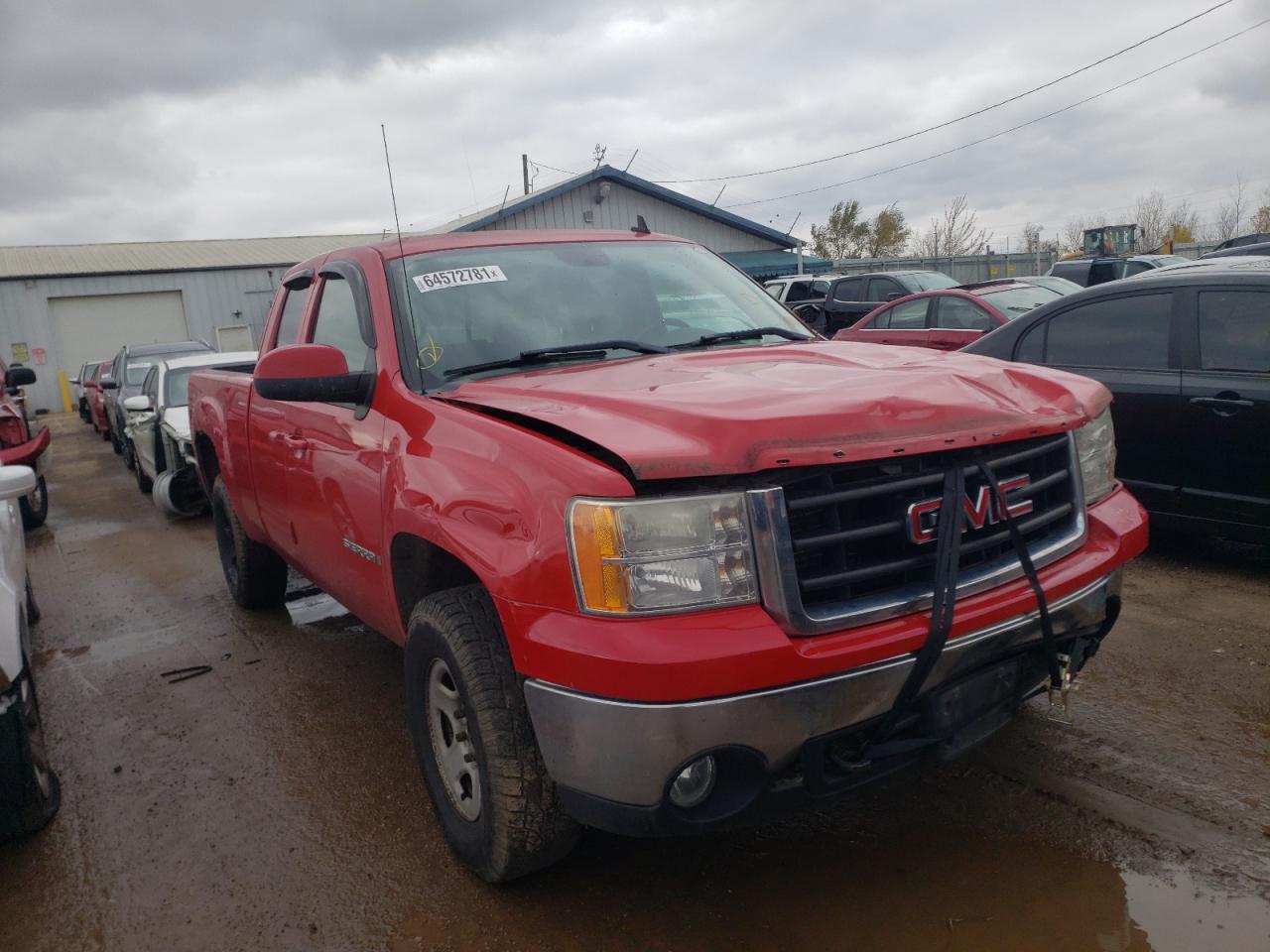 GMC NEW SIERRA 2007 with VIN 1GTEK19077Z575386 - Photo from auction