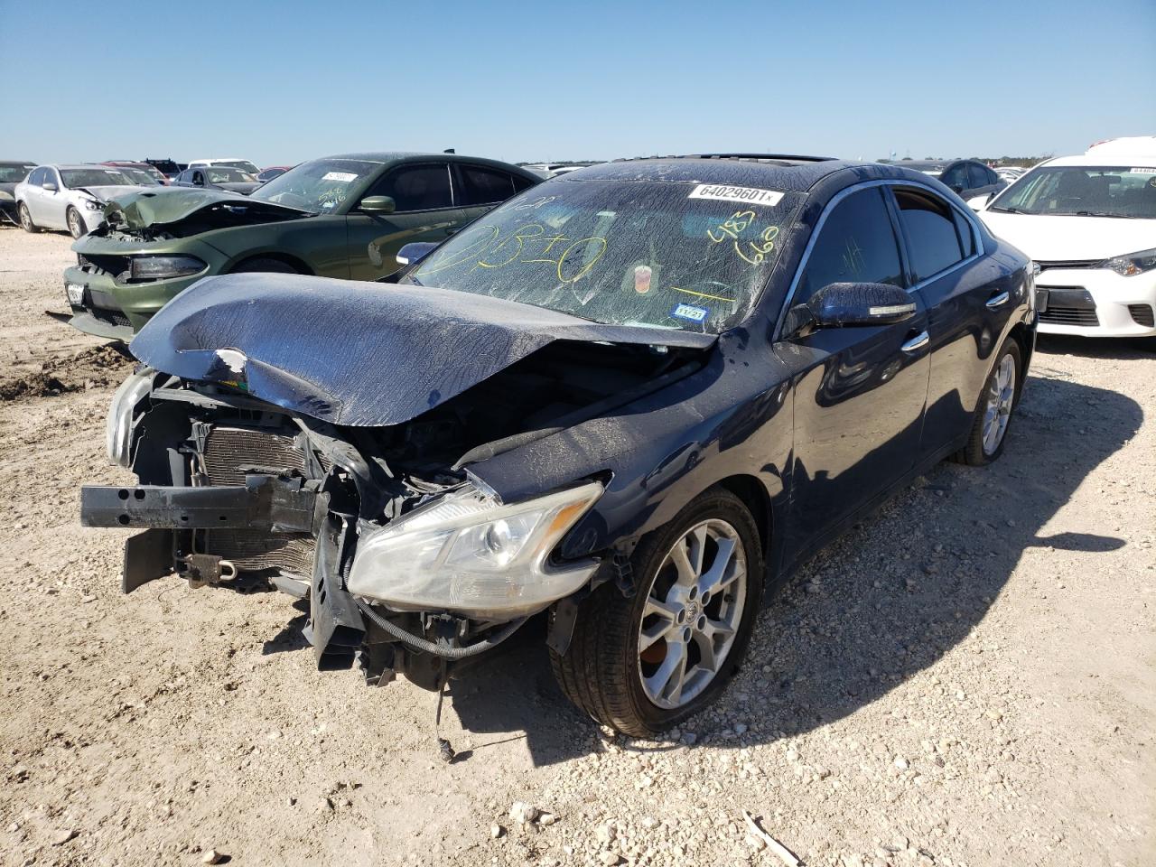 Photo 2 from auction – 2014 NISSAN MAXIMA S with VIN 1N4AA5AP6EC483662