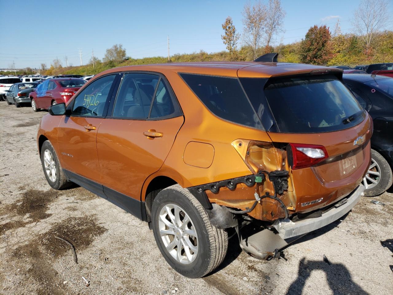 Photo 3 from auction – 2018 CHEVROLET EQUINOX LS with VIN 2GNAXHEV3J6104498