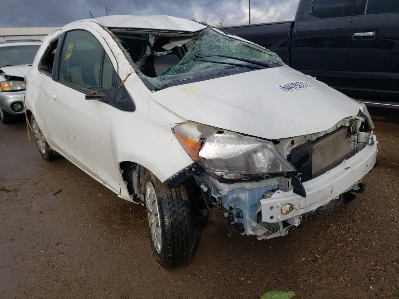 TOYOTA YARIS 2012 with VIN JTDJTUD3XCD533574 - Photo from auction