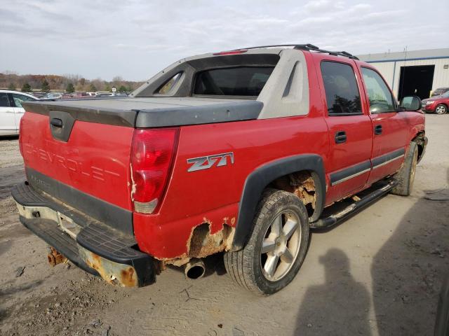 Photo 4 from auction – 2004 CHEVROLET AVALANCHE with VIN 3GNEK12T34G142414