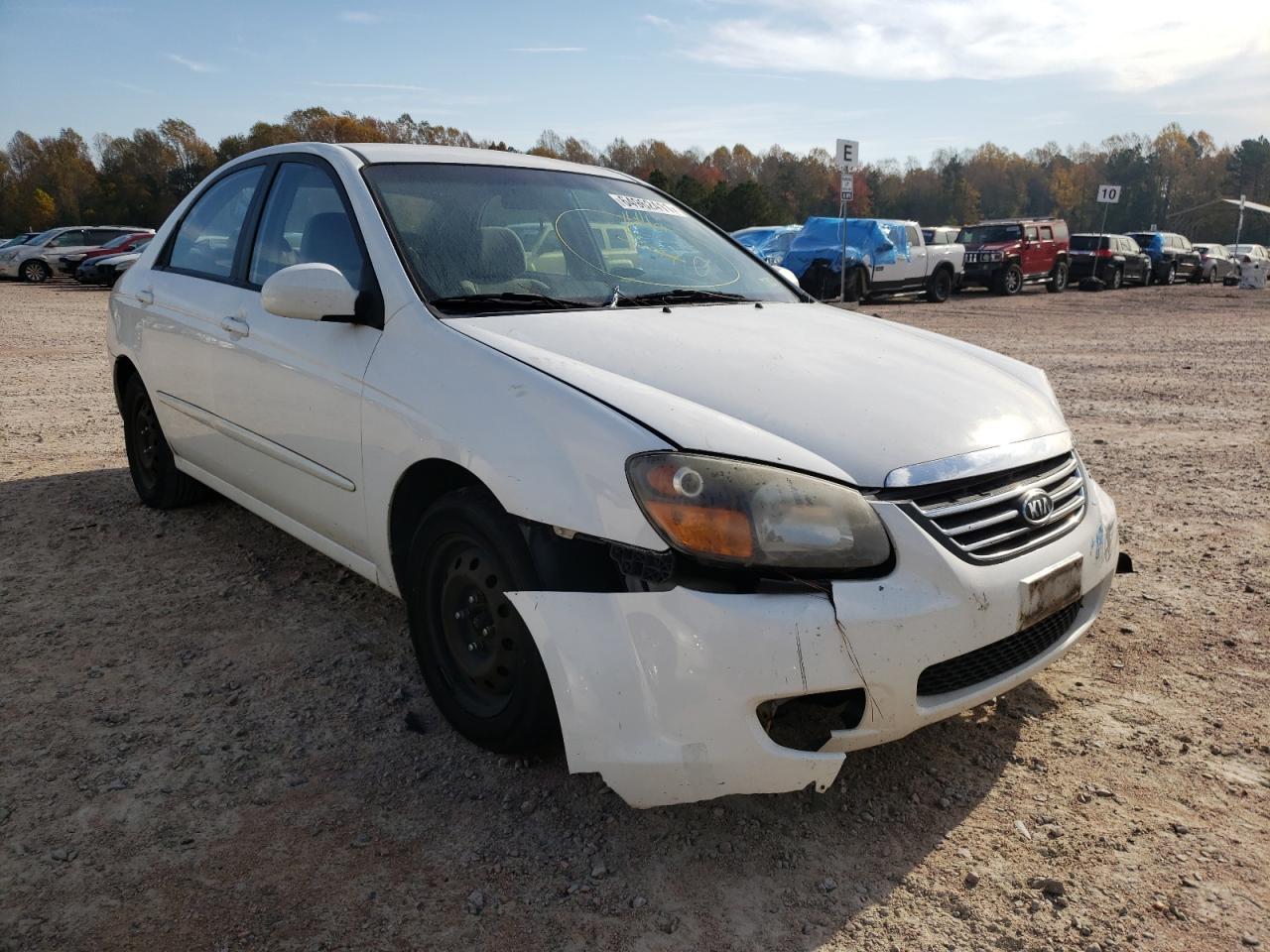 KIA SPECTRA EX 2009 with VIN KNAFE222595585578 - Photo from auction