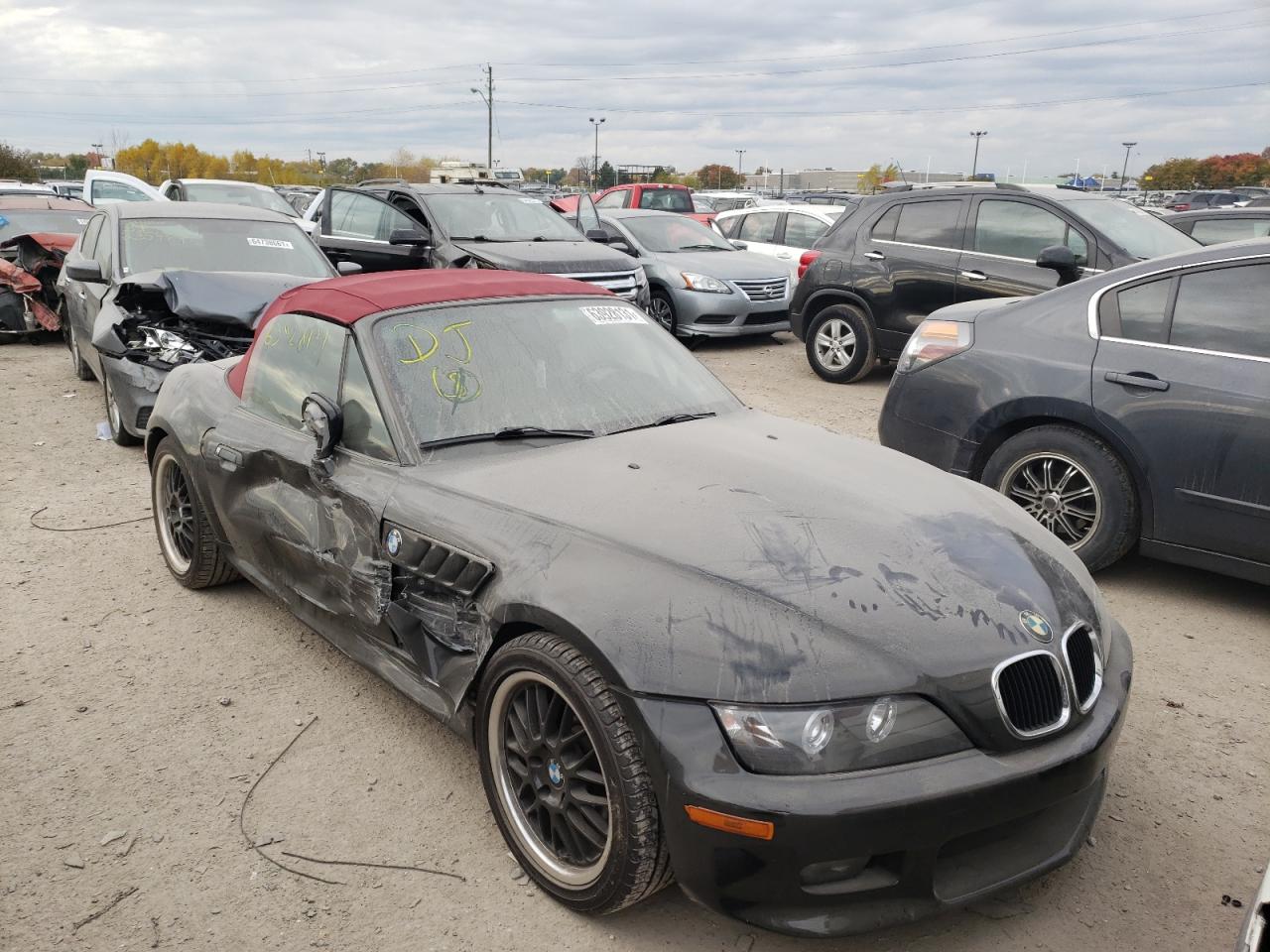 BMW Z3 2.3 2000 with VIN WBACH9340YLG18065 - Photo from auction