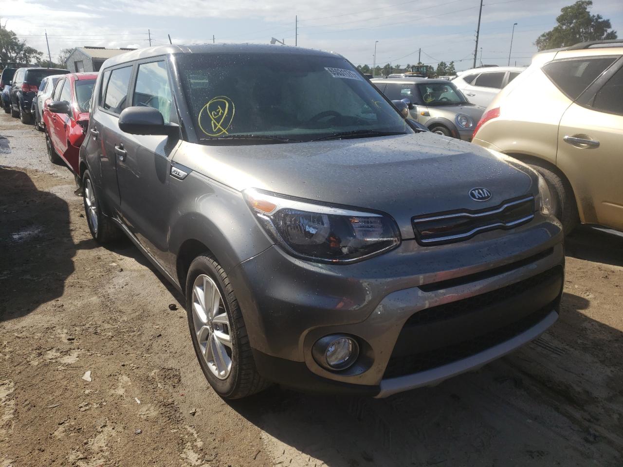 KIA SOUL + 2019 with VIN KNDJP3A56K7012403 - Photo from auction