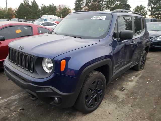 Photo 2 from auction – 2018 JEEP RENEGADE S with VIN ZACCJBAB1JPH48502