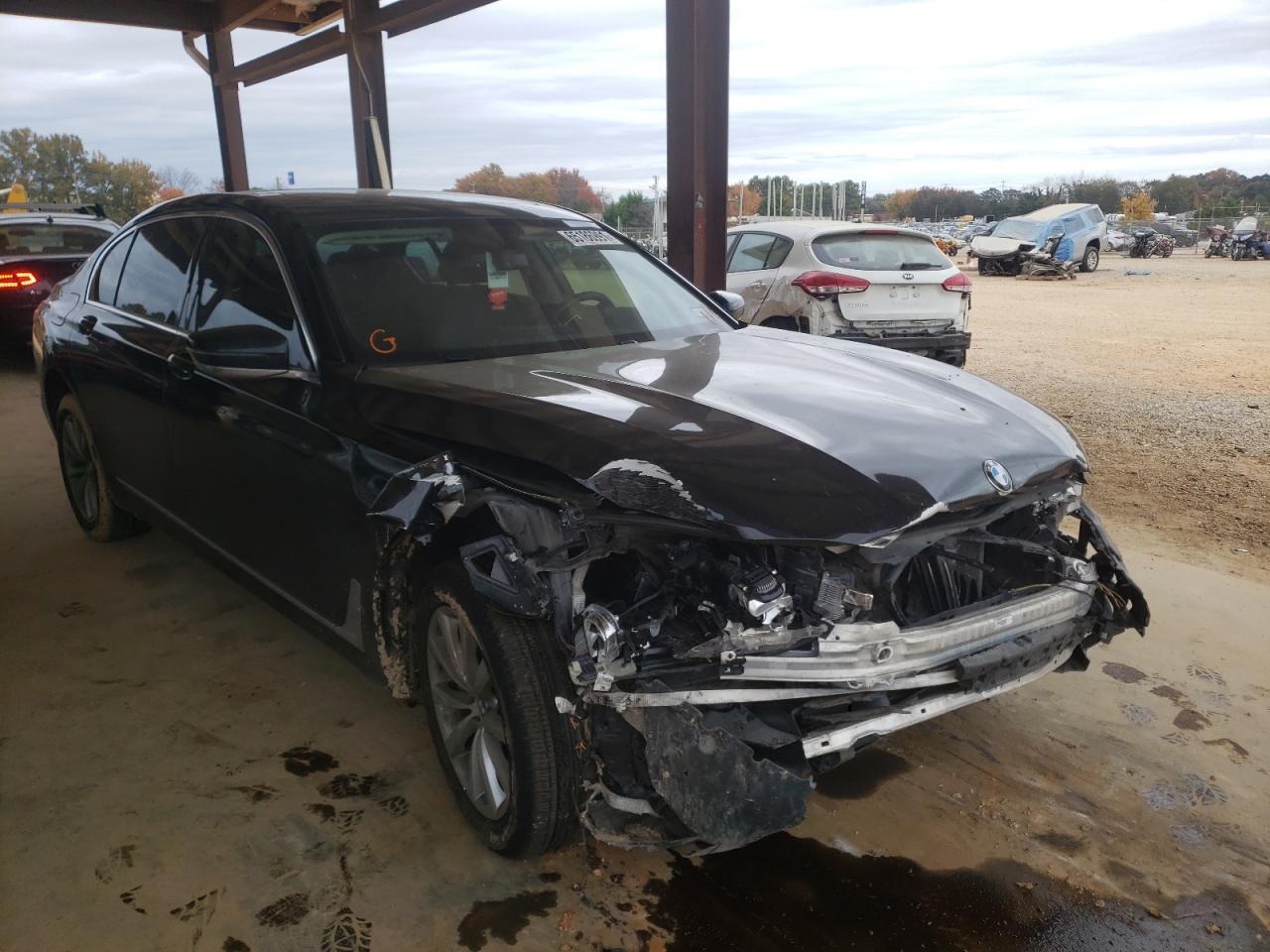 BMW 740 I 2017 with VIN WBA7E2C50HG739856 - Photo from auction