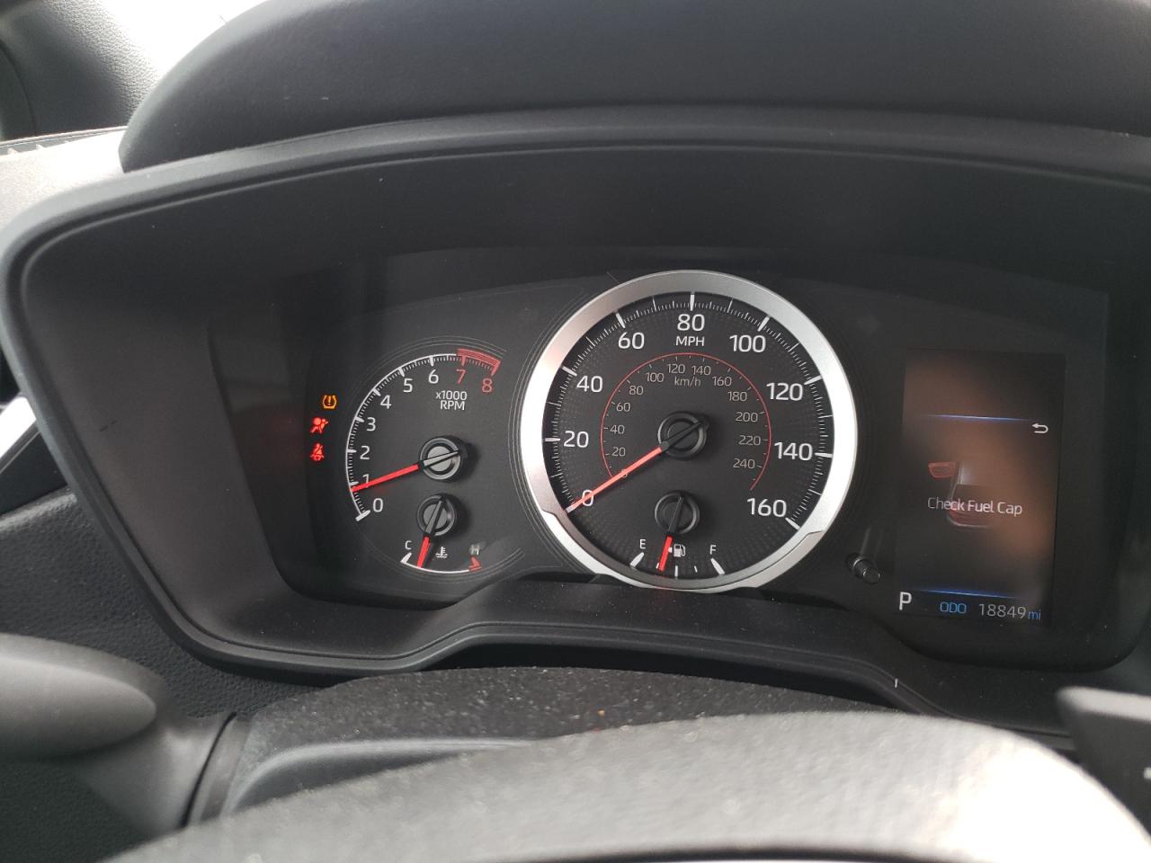 Photo 8 from auction – 2021 TOYOTA COROLLA SE with VIN 5YFS4MCE7MP082221