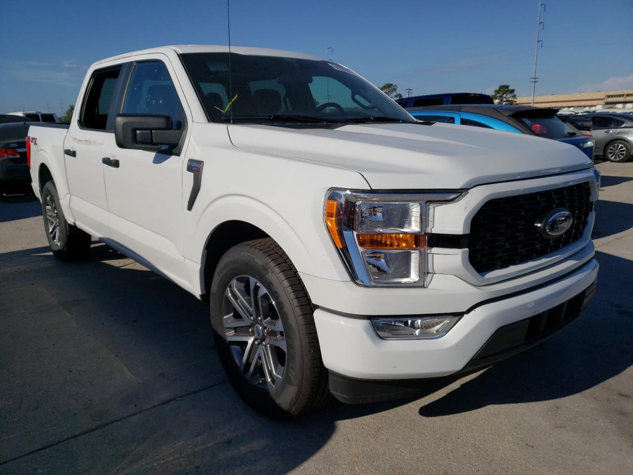 Photo 1 from auction – 2021 FORD F150 SUPER with VIN 1FTEW1CP8MFA45533
