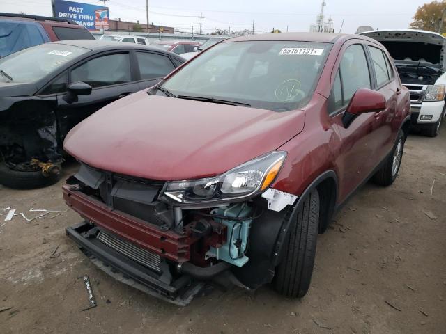 Photo 2 from auction – 2021 CHEVROLET TRAX LS with VIN KL7CJKSB9MB325063