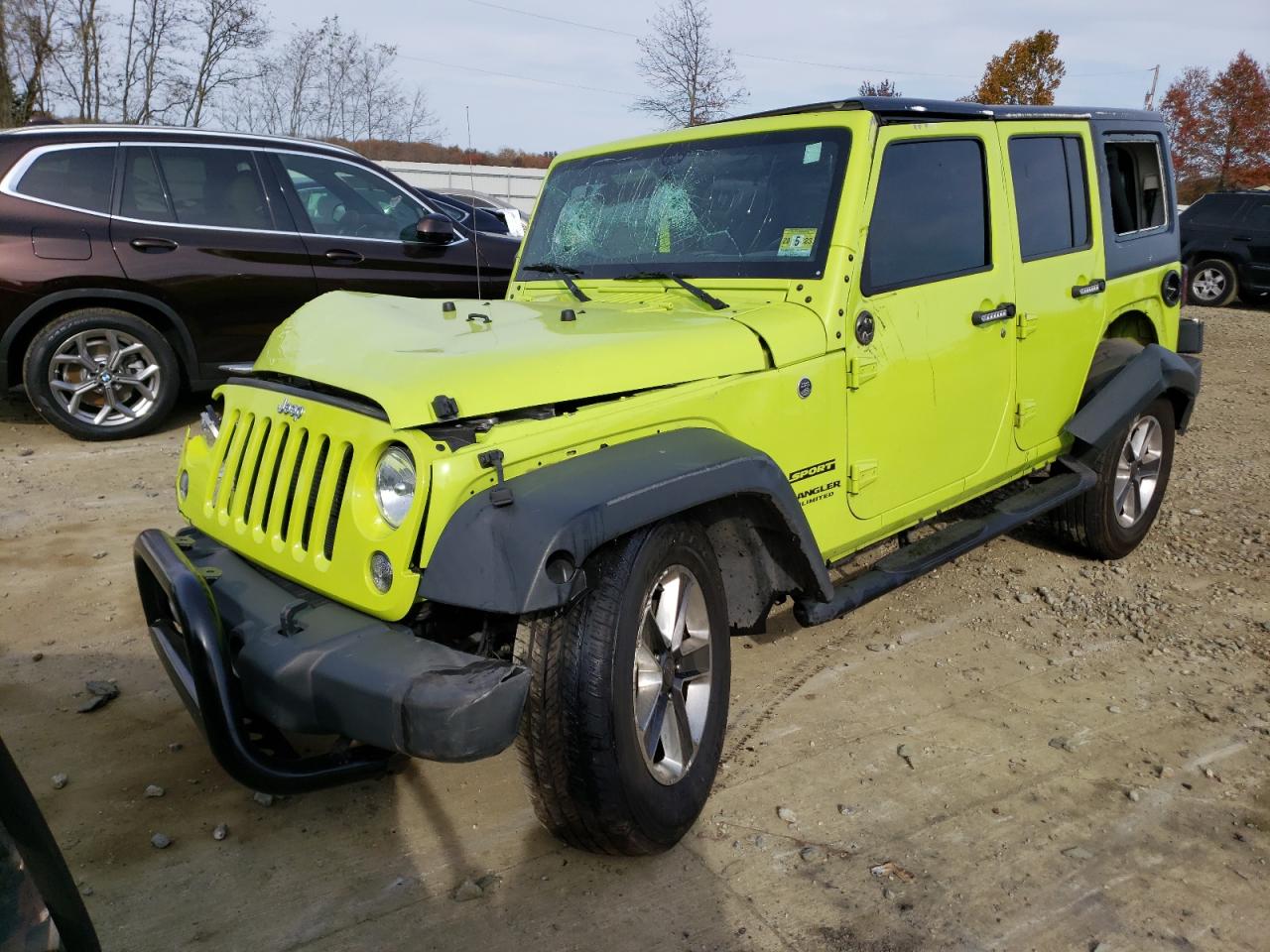 Photo 2 from auction – 2016 JEEP WRANGLER U with VIN 1C4BJWDG9GL348906