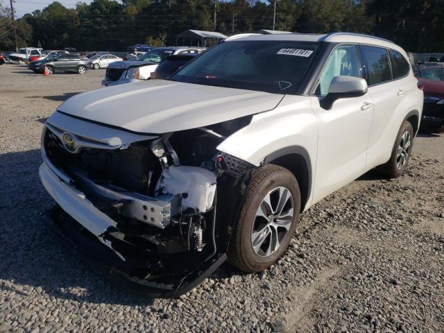 Photo 2 from auction – 2021 TOYOTA HIGHLANDER with VIN 5TDGZRAH1MS532728