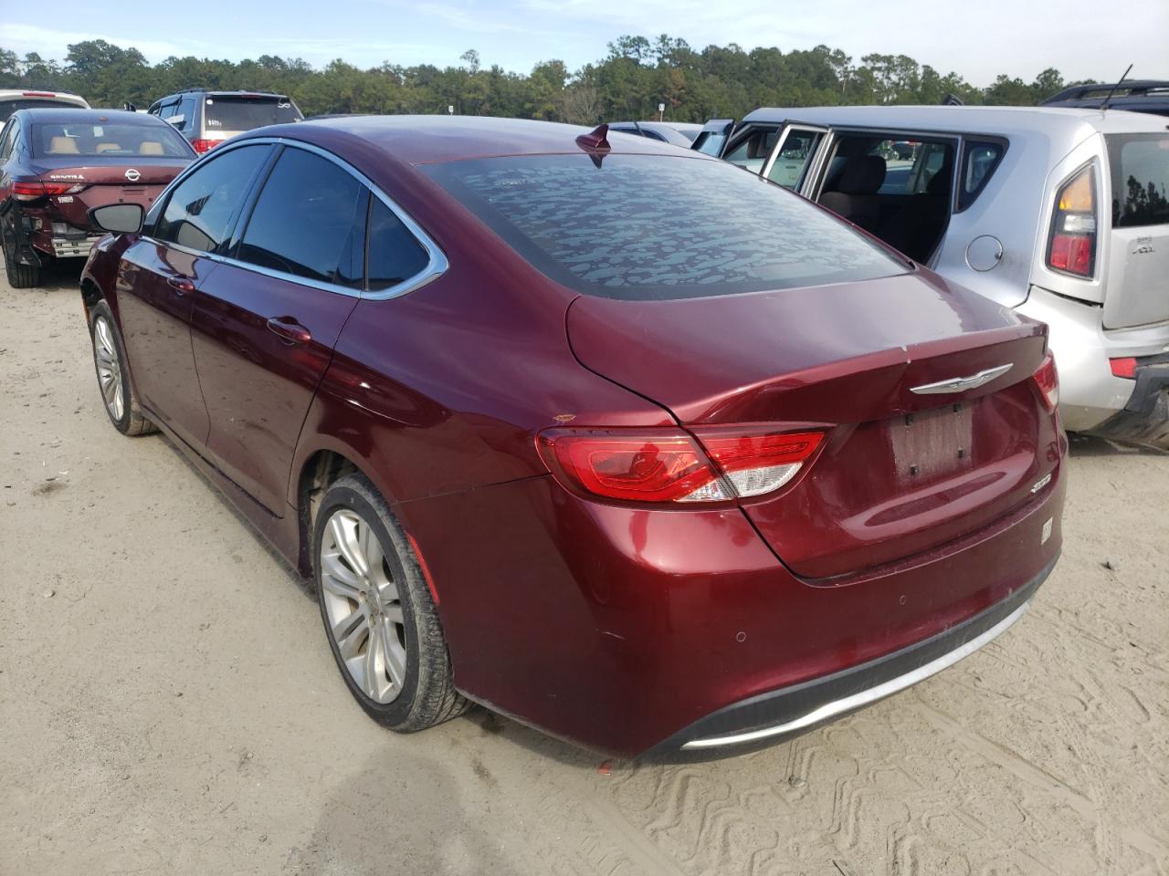 Photo 3 from auction – 2015 CHRYSLER 200 LIMITE with VIN 1C3CCCAB4FN738731