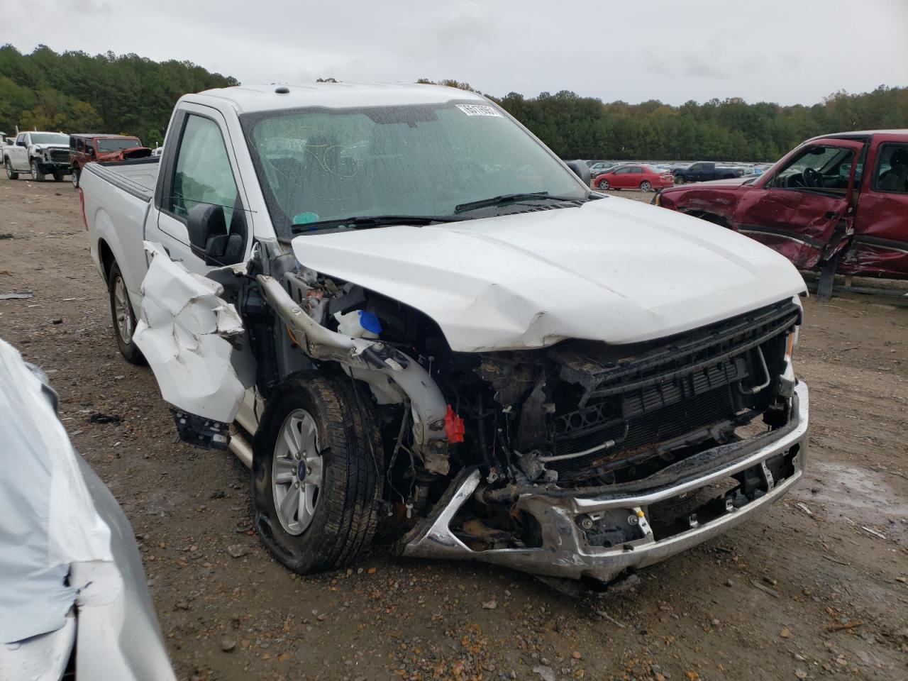 FORD F150 2018 with VIN 1FTMF1CB9JFE36301 - Photo from auction