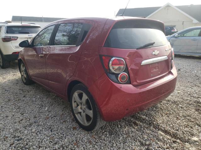 Photo 3 from auction – 2012 CHEVROLET SONIC LTZ with VIN 1G1JF6SB7C4155154