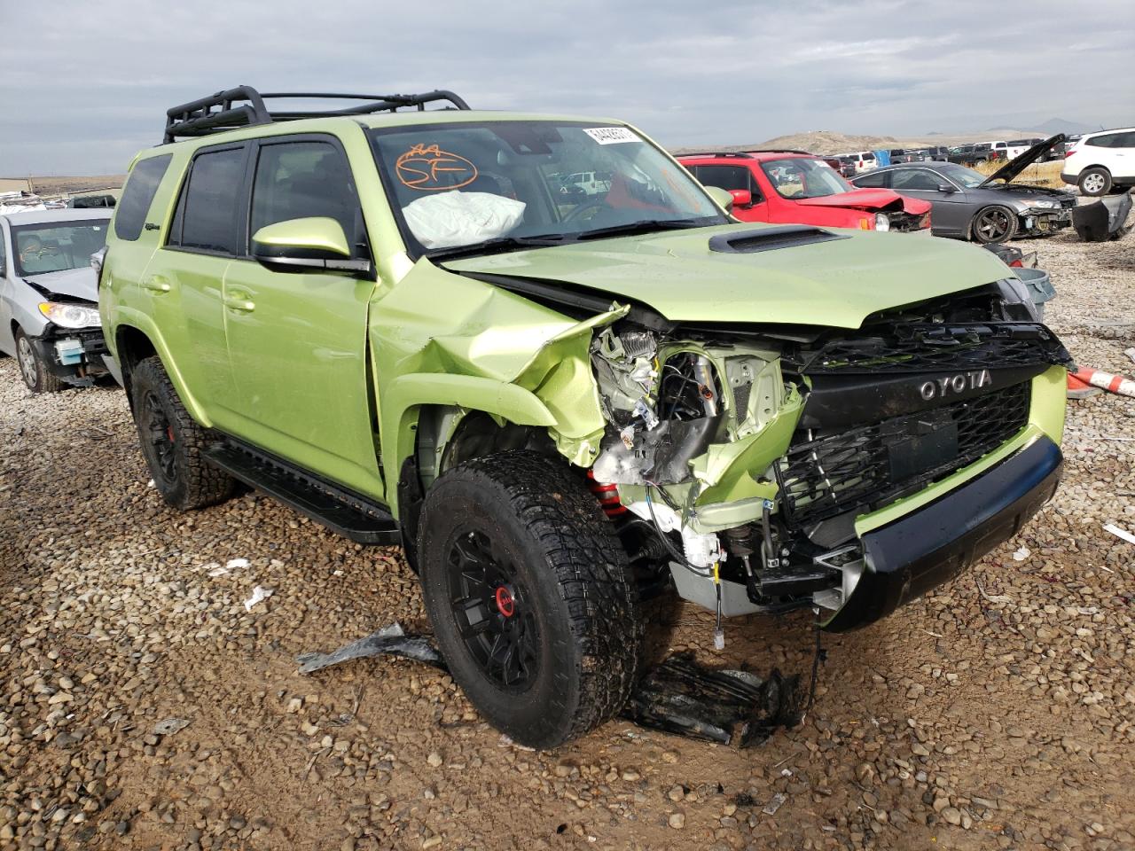 TOYOTA 4RUNNER SR 2022 with VIN JTELU5JR6N5976205 - Photo from auction