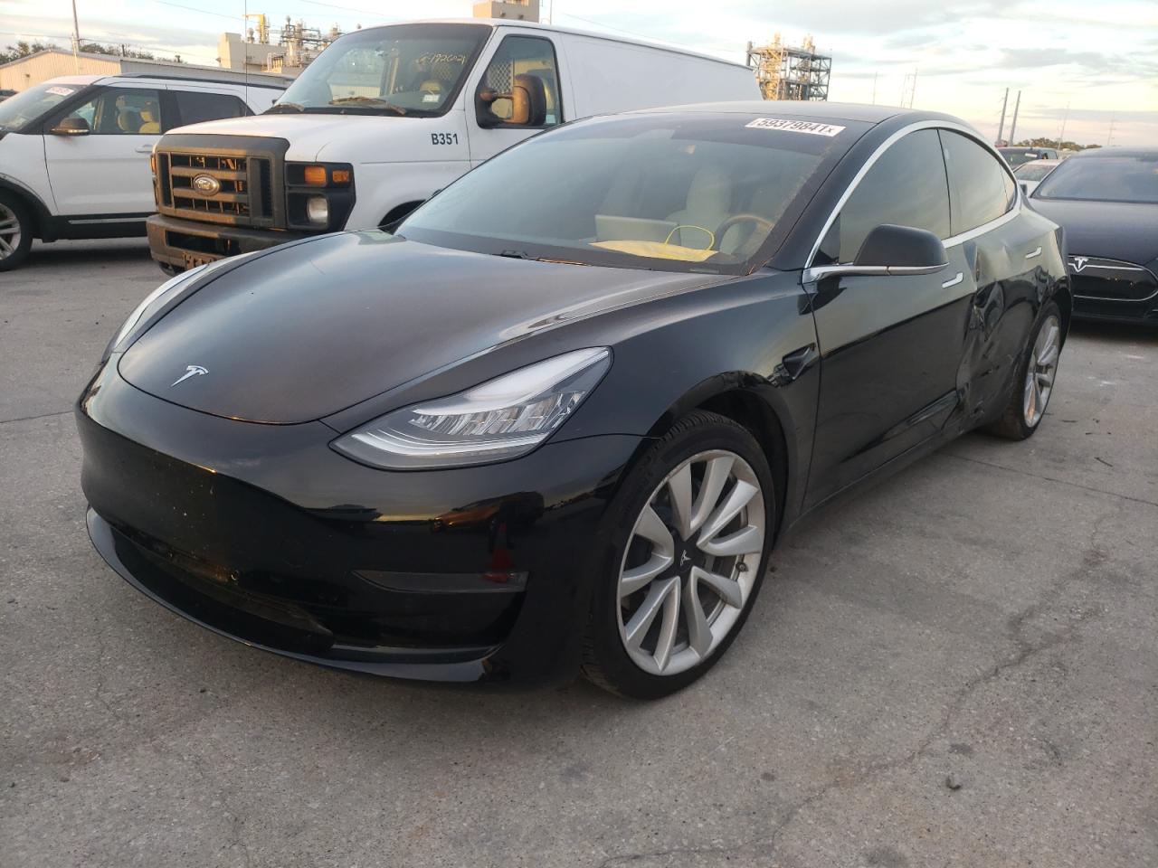 Photo 2 from auction – 2020 TESLA MODEL 3 with VIN 5YJ3E1EA3LF793323