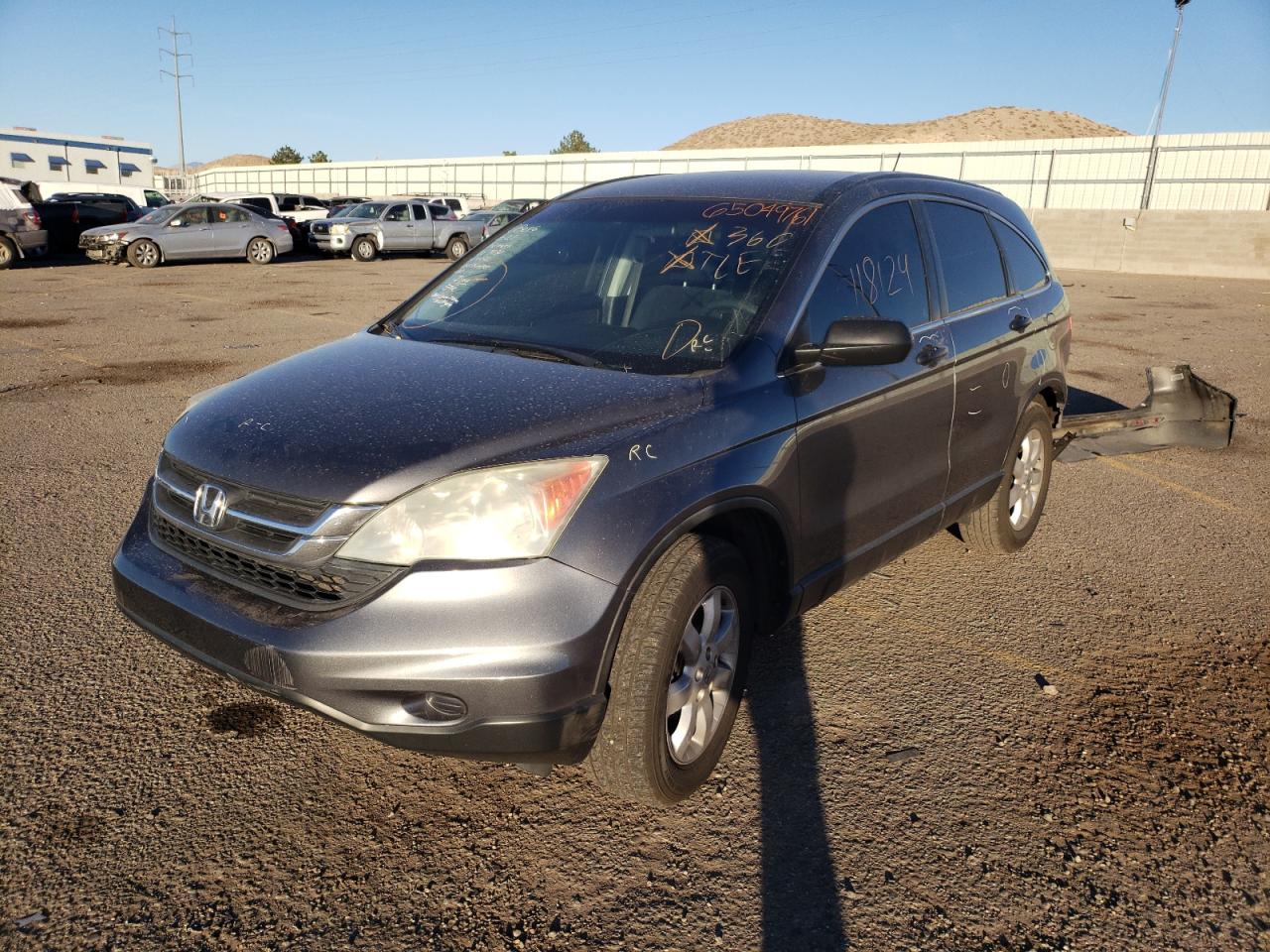 Photo 2 from auction – 2011 HONDA CR-V SE with VIN 5J6RE4H44BL077196