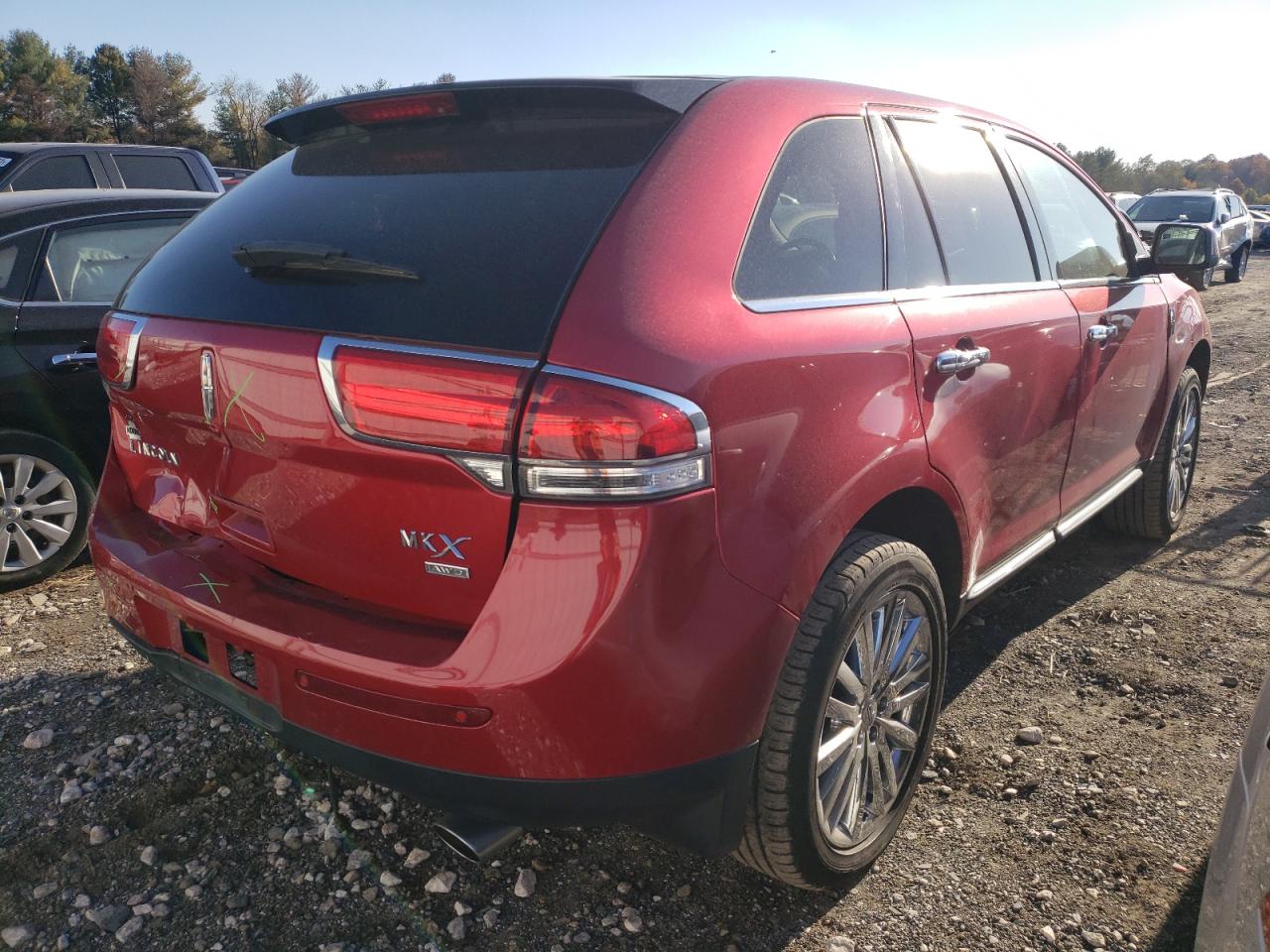 Photo 4 from auction – 2011 LINCOLN MKX with VIN 2LMDJ8JK9BBJ17509