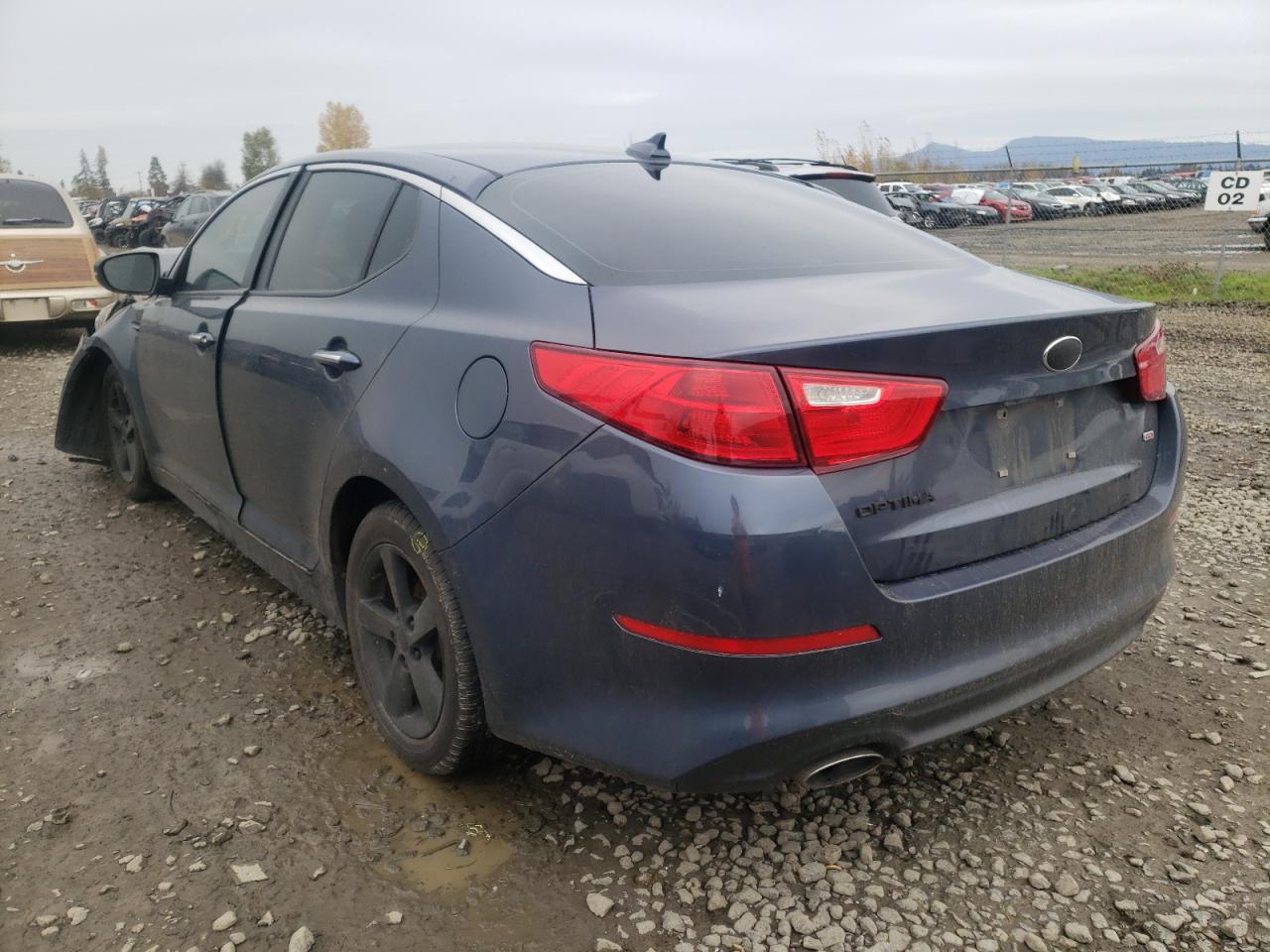 Photo 3 from auction – 2015 KIA OPTIMA LX with VIN 5XXGM4A72FG476554