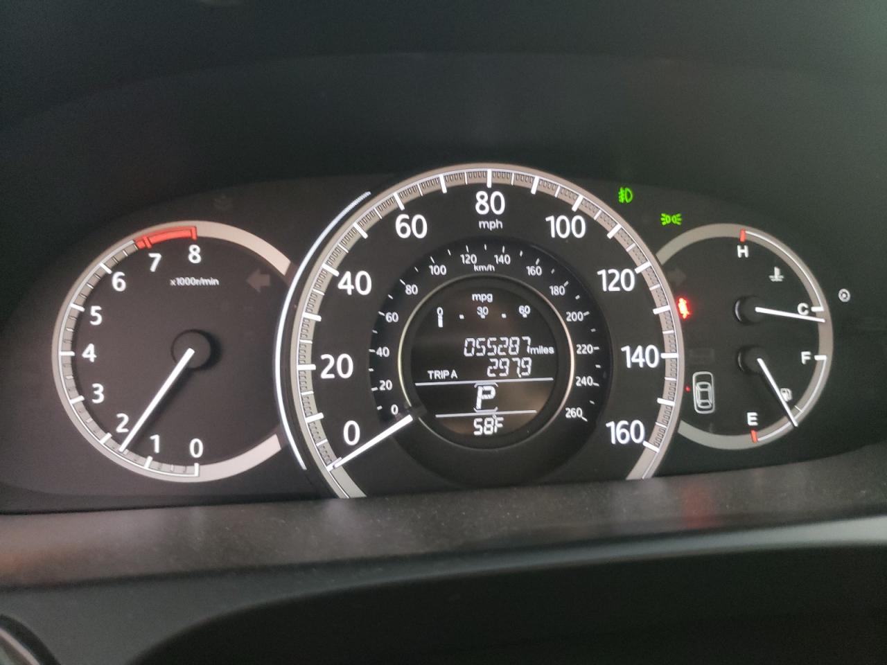 Photo 8 from auction – 2013 HONDA ACCORD EXL with VIN 1HGCR2F80DA149215
