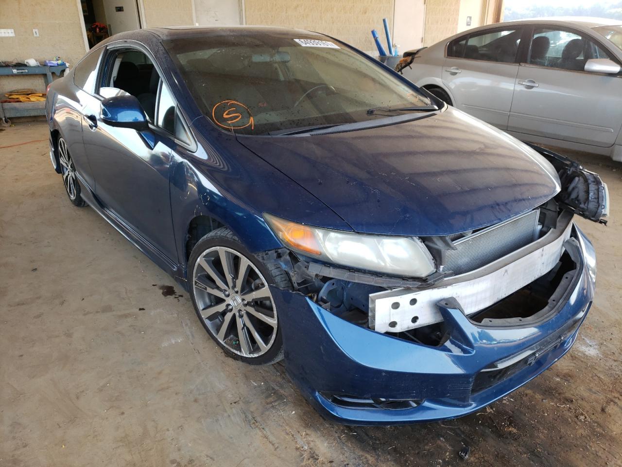 HONDA CIVIC SI 2012 with VIN 2HGFG4A5XCH700066 - Photo from auction