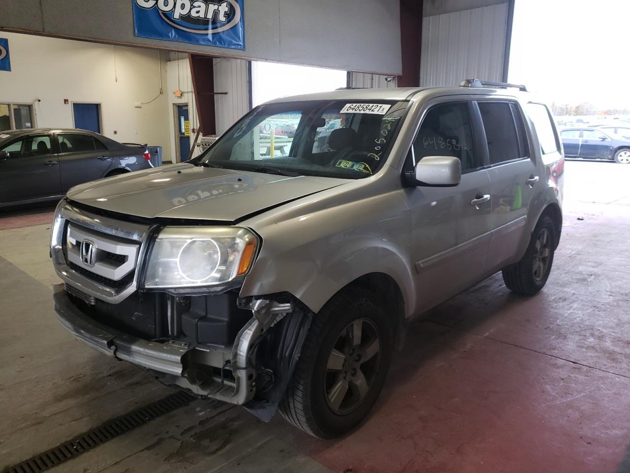 Photo 2 from auction – 2010 HONDA PILOT EX with VIN 5FNYF4H46AB009692