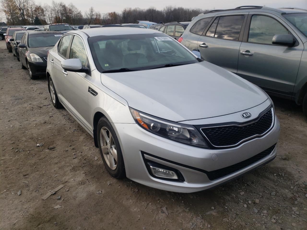 KIA OPTIMA LX 2014 with VIN KNAGM4A73E5453221 - Photo from auction