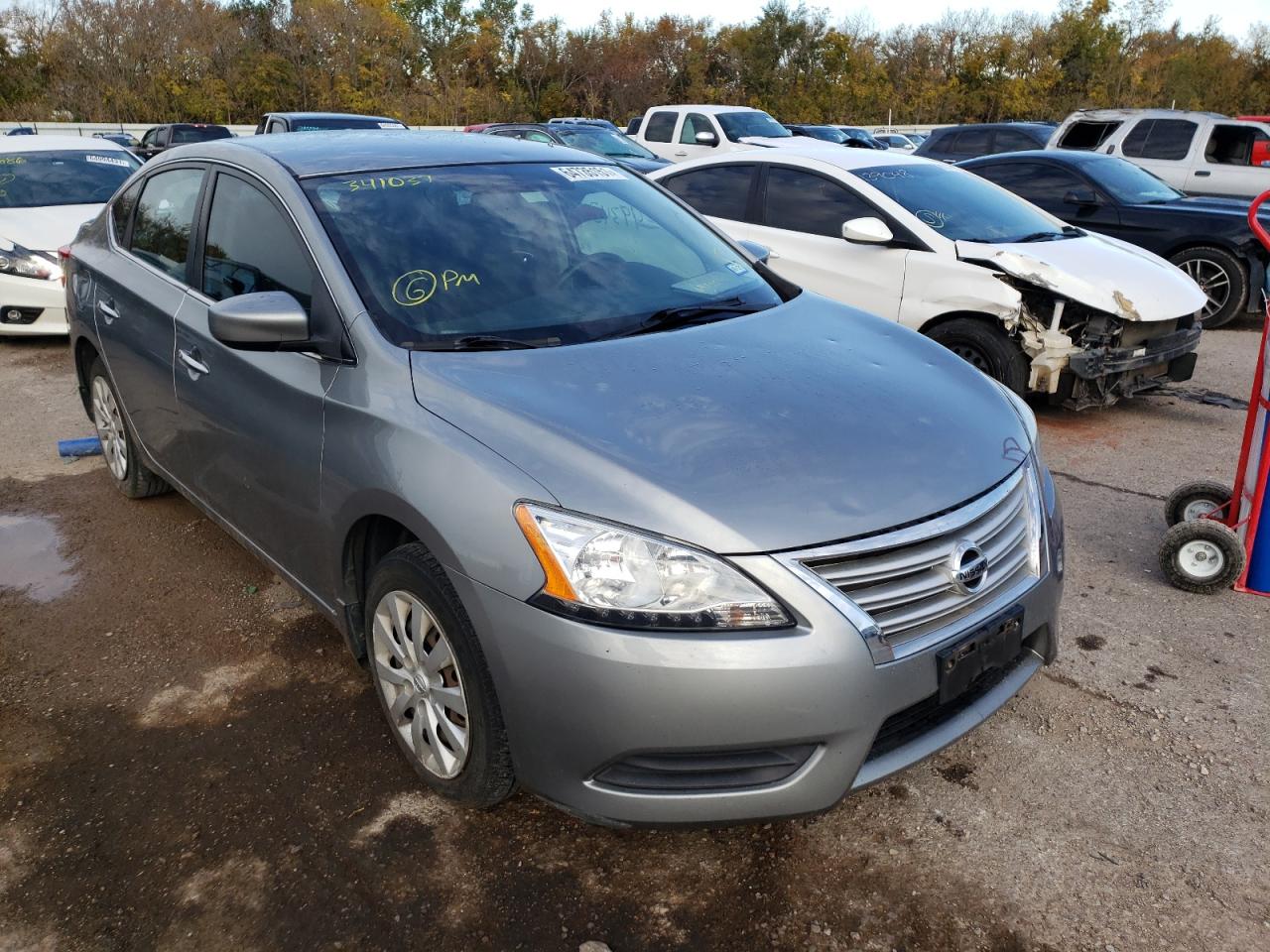 Photo 1 from auction – 2014 NISSAN SENTRA S with VIN 3N1AB7AP1EY341037