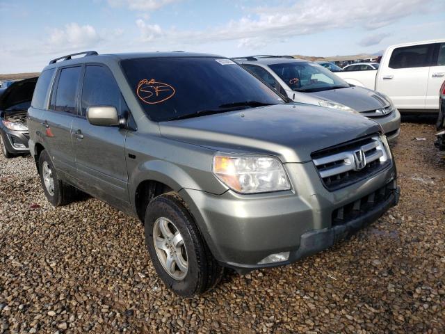 HONDA PILOT EX 2008 with VIN 5FNYF18448B026001 - Photo from auction