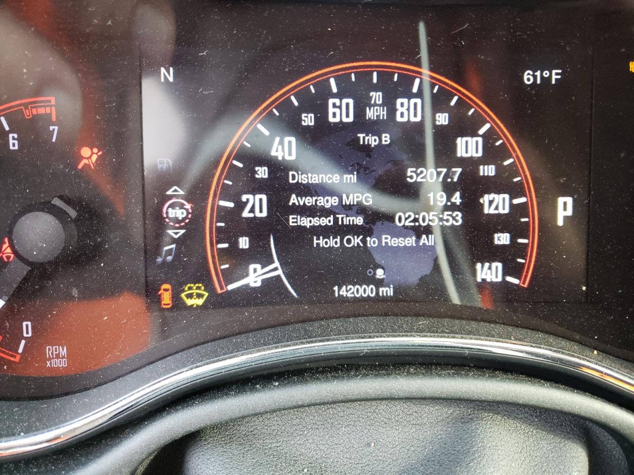 Photo 8 from auction – 2014 DODGE DURANGO LI with VIN 1C4RDHDG3EC313924