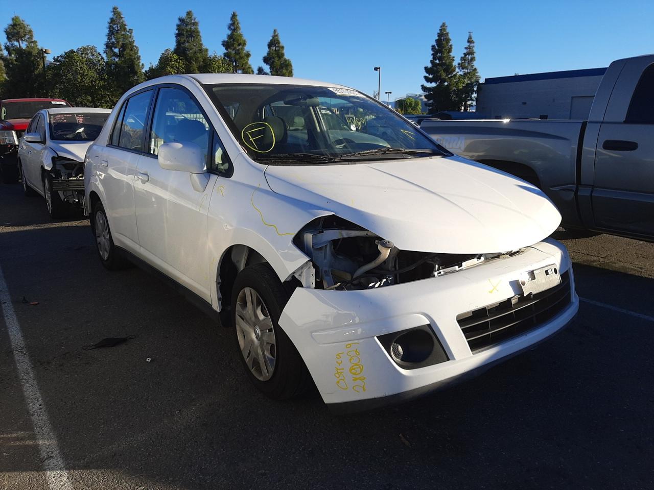 NISSAN VERSA S 2011 with VIN 3N1BC1AP7BL463408 - Photo from auction