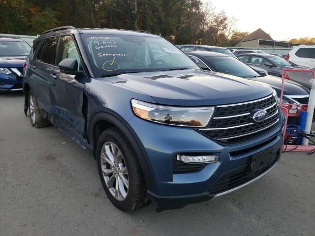 FORD EXPLORER X 2020 with VIN 1FMSK8DH5LGC20565 - Photo from auction