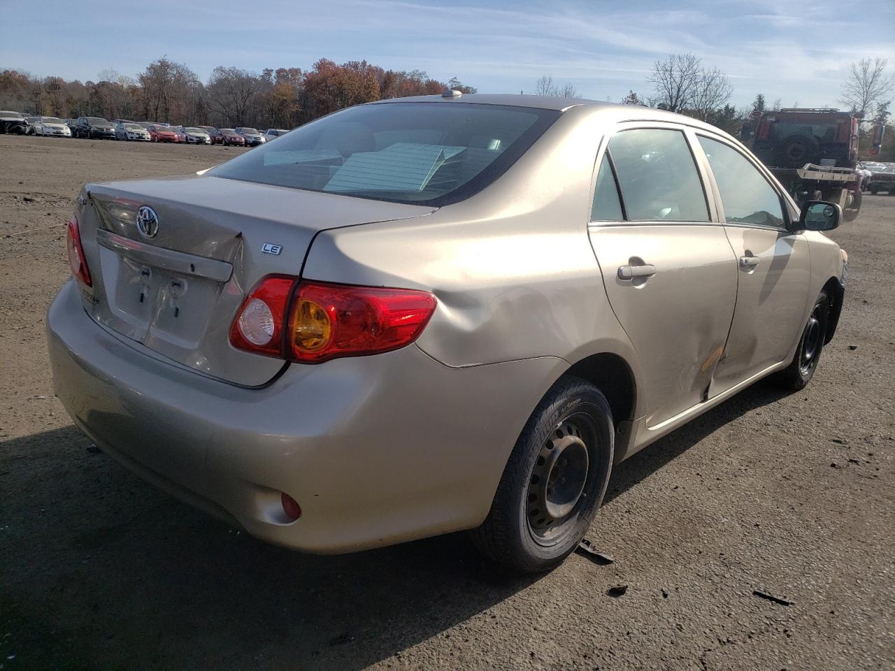 Photo 4 from auction – 2009 TOYOTA COROLLA with VIN 1NXBU40E59Z054217
