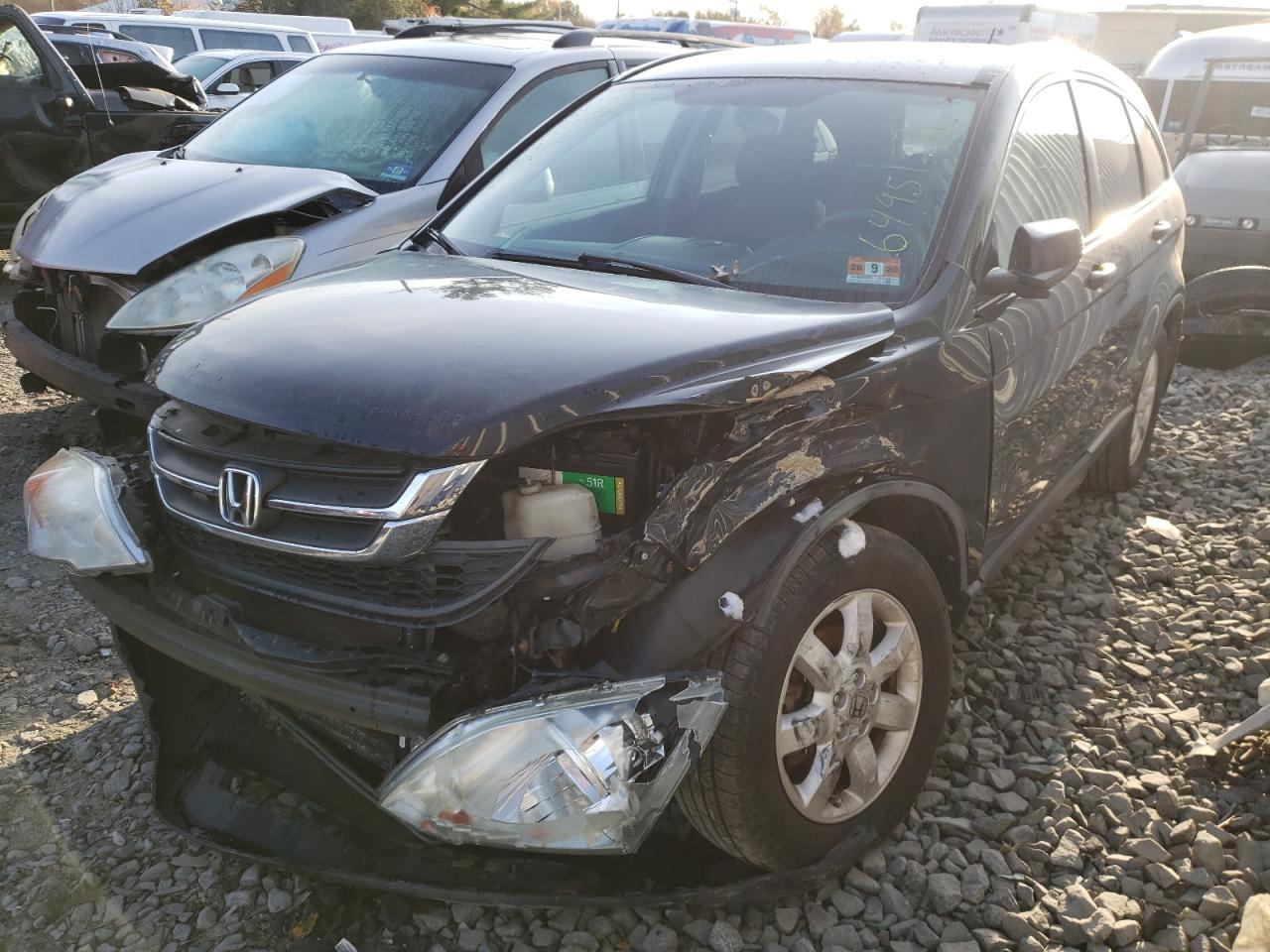 Photo 2 from auction – 2011 HONDA CR-V SE with VIN 5J6RE4H40BL100134