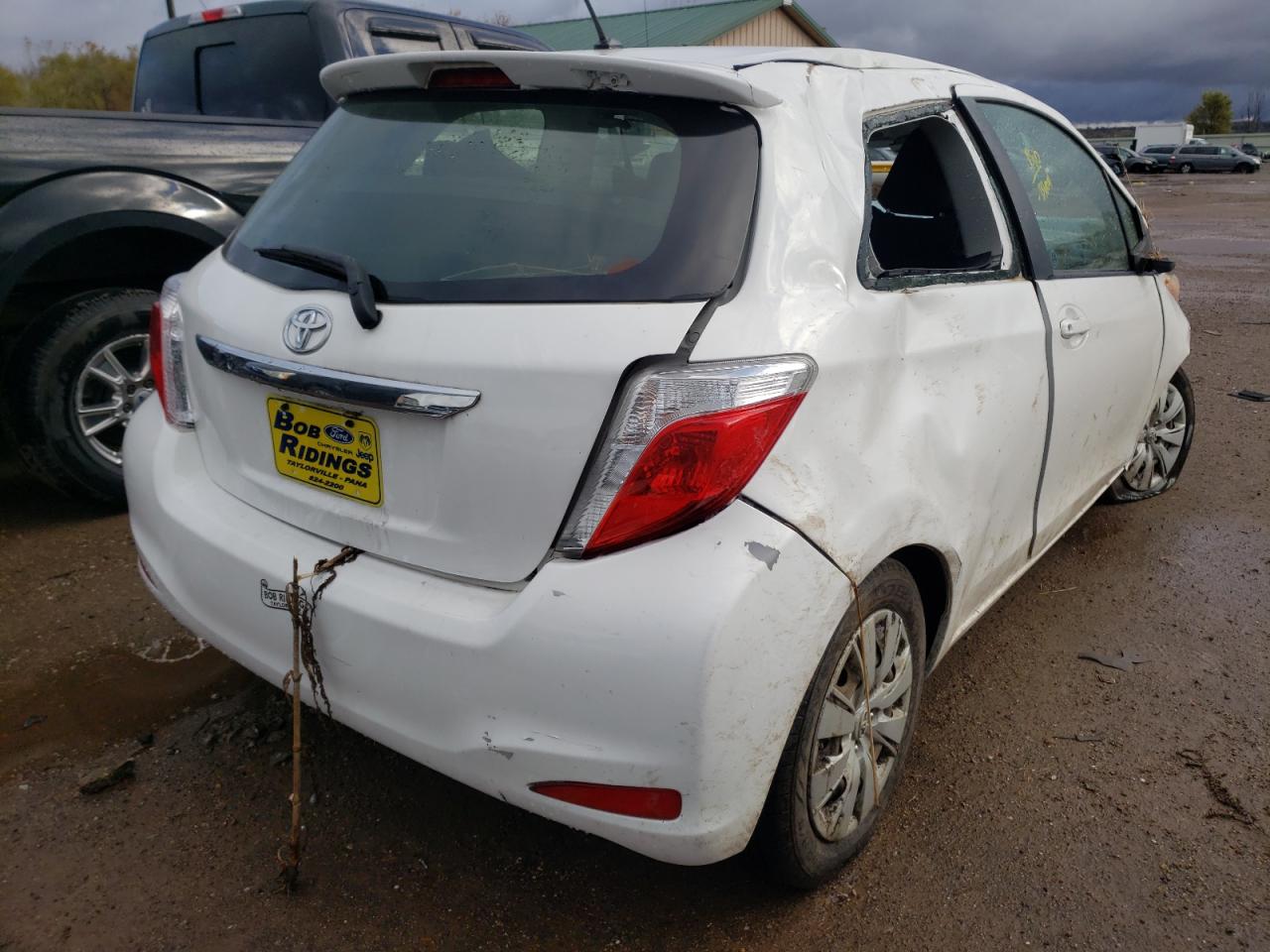 Photo 4 from auction – 2012 TOYOTA YARIS with VIN JTDJTUD3XCD533574