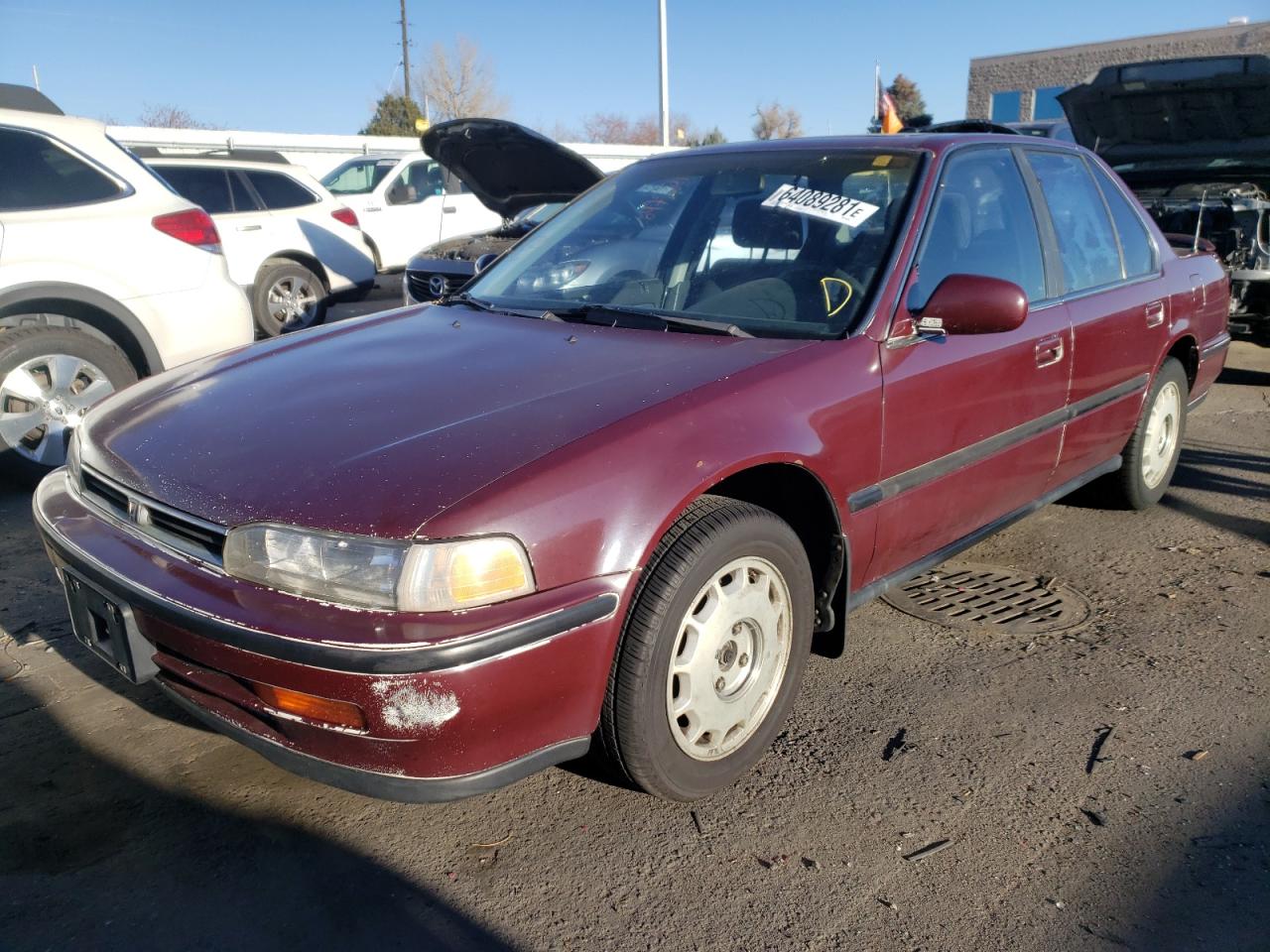 Photo 2 from auction – 1993 HONDA ACCORD EX with VIN JHMCB7674PC001146