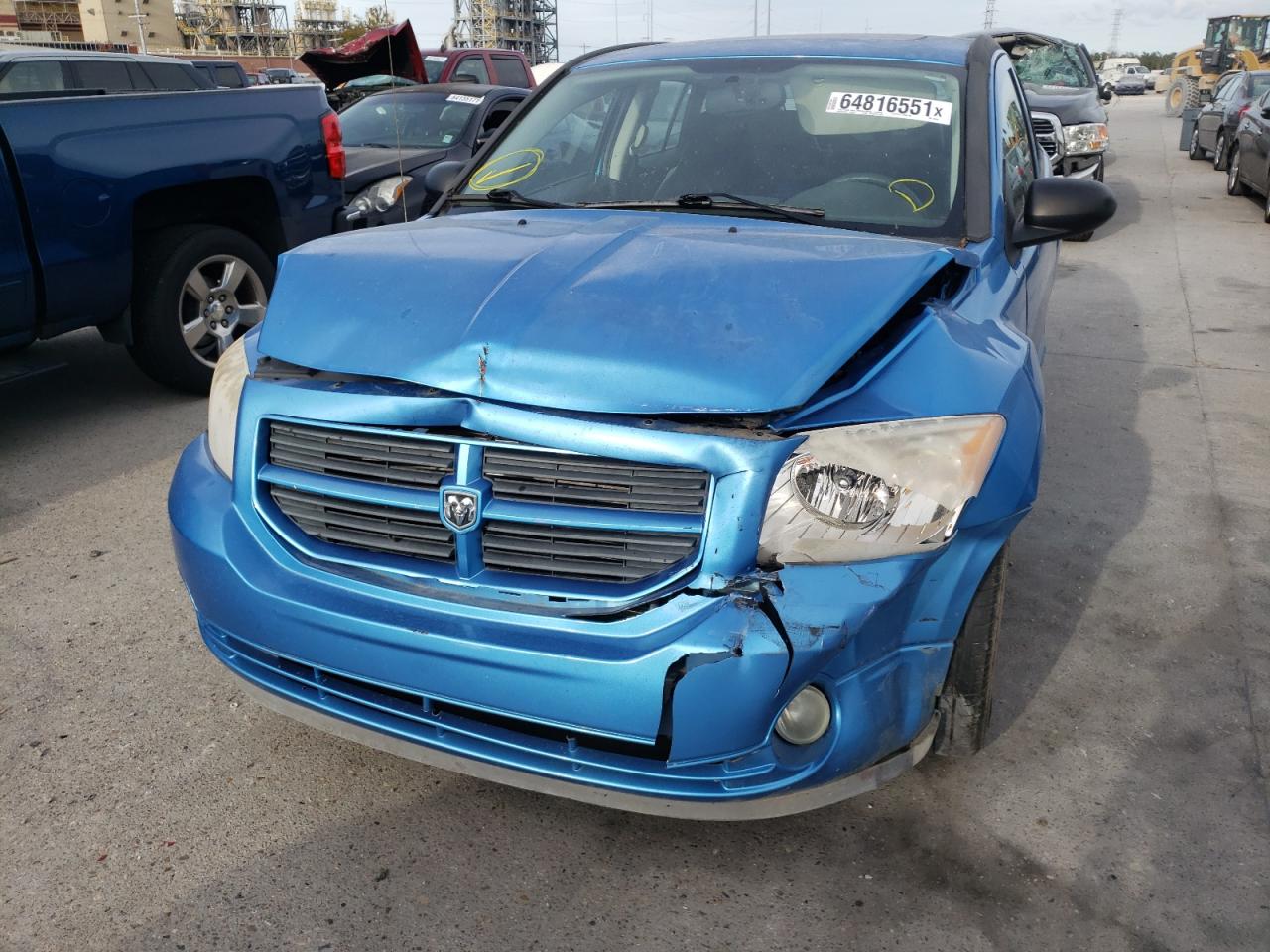 Photo 9 from auction – 2008 DODGE CALIBER SX with VIN 1B3HB48B48D760240