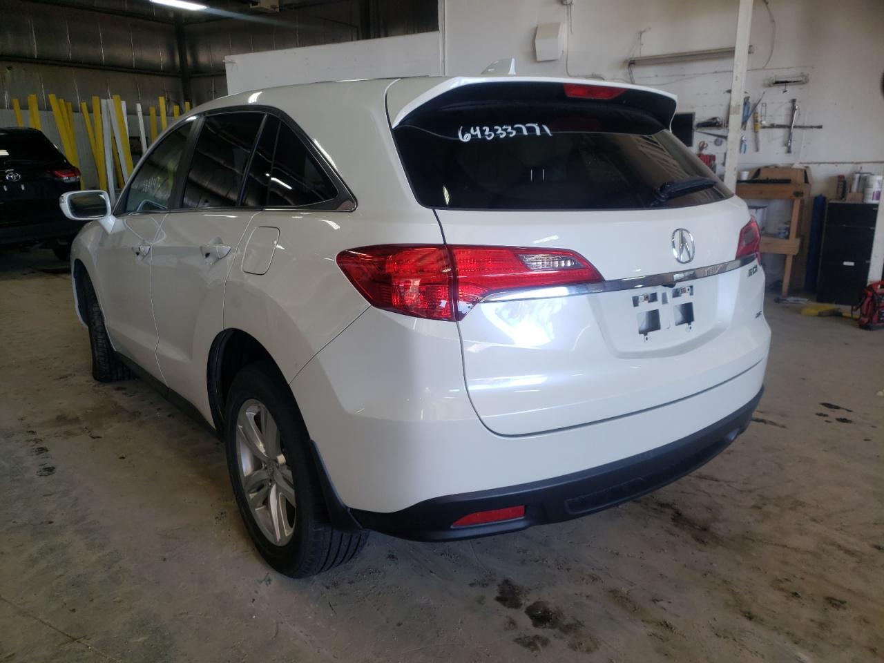 Photo 3 from auction – 2013 ACURA RDX with VIN 5J8TB4H36DL010180