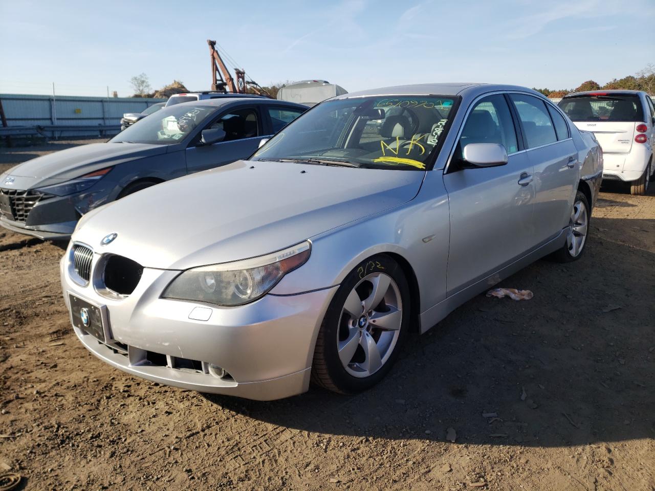Photo 2 from auction – 2007 BMW 525 I with VIN WBANE535X7CW59267