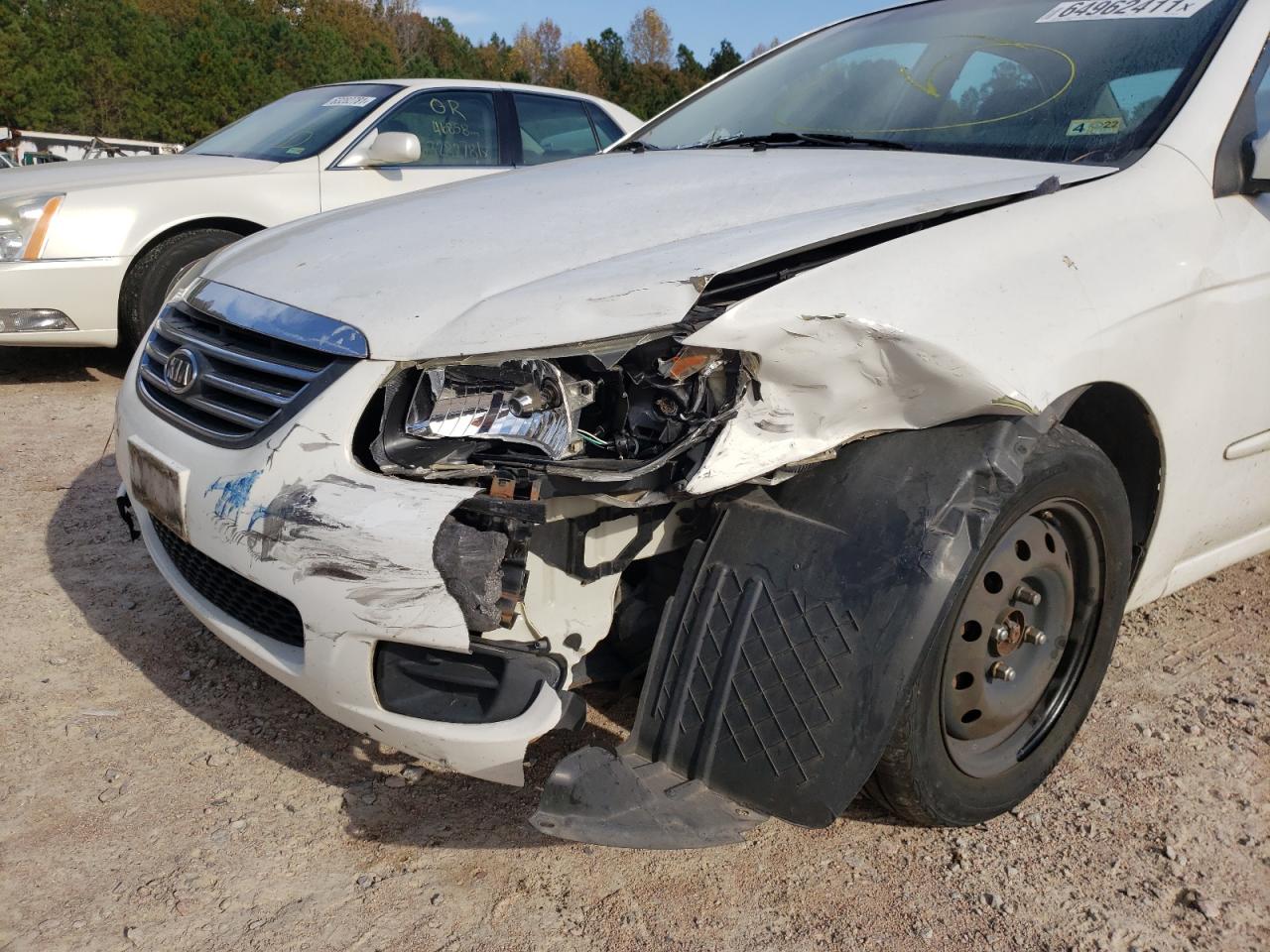 Photo 9 from auction – 2009 KIA SPECTRA EX with VIN KNAFE222595585578