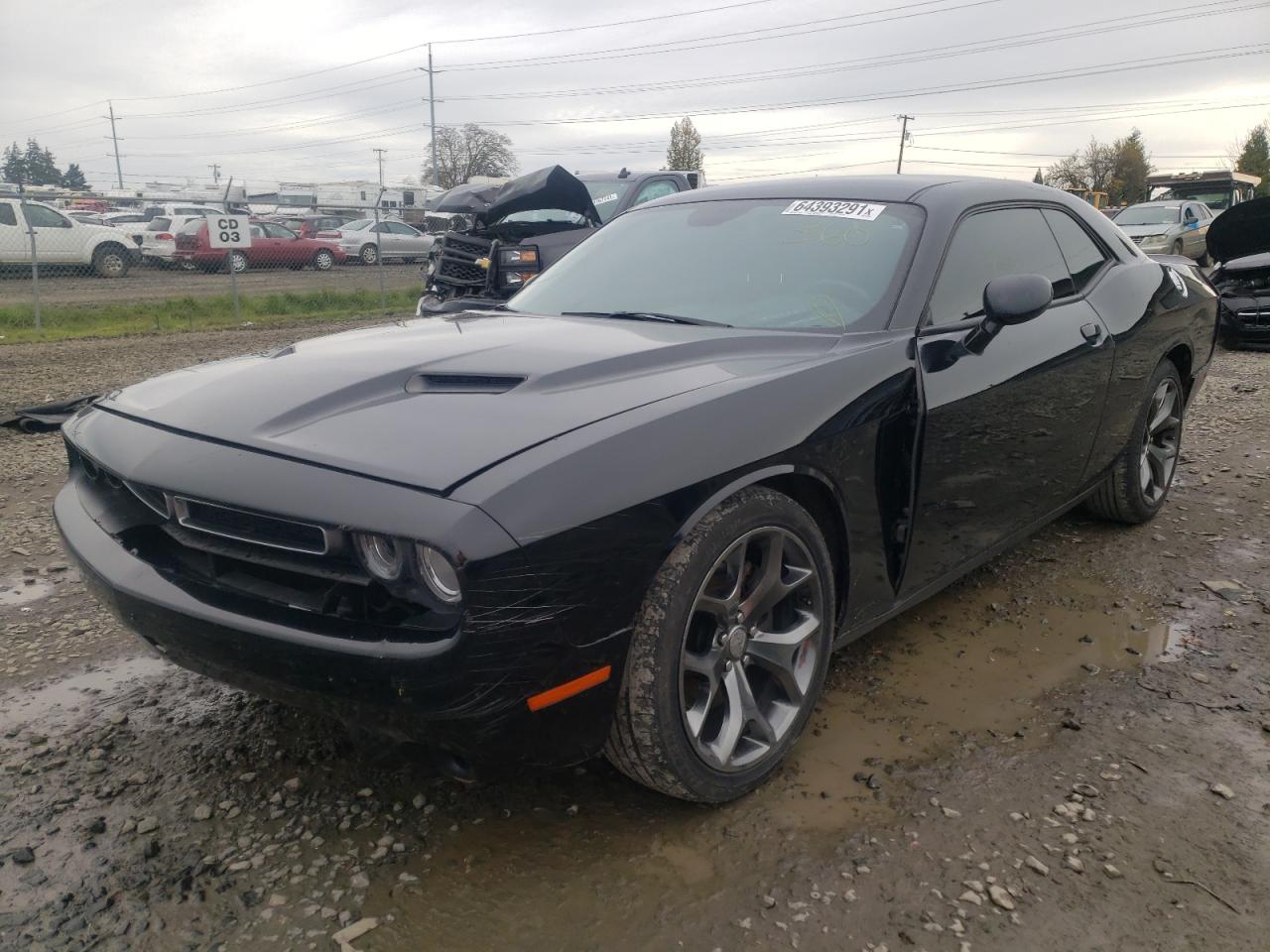 Photo 2 from auction – 2015 DODGE CHALLENGER with VIN 2C3CDZAG7FH855854