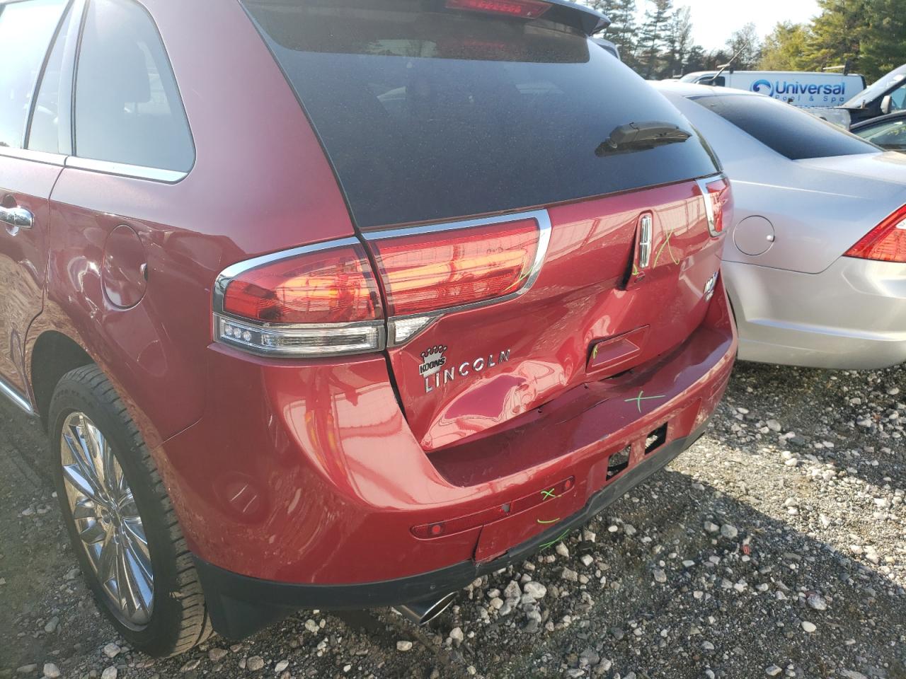 Photo 9 from auction – 2011 LINCOLN MKX with VIN 2LMDJ8JK9BBJ17509