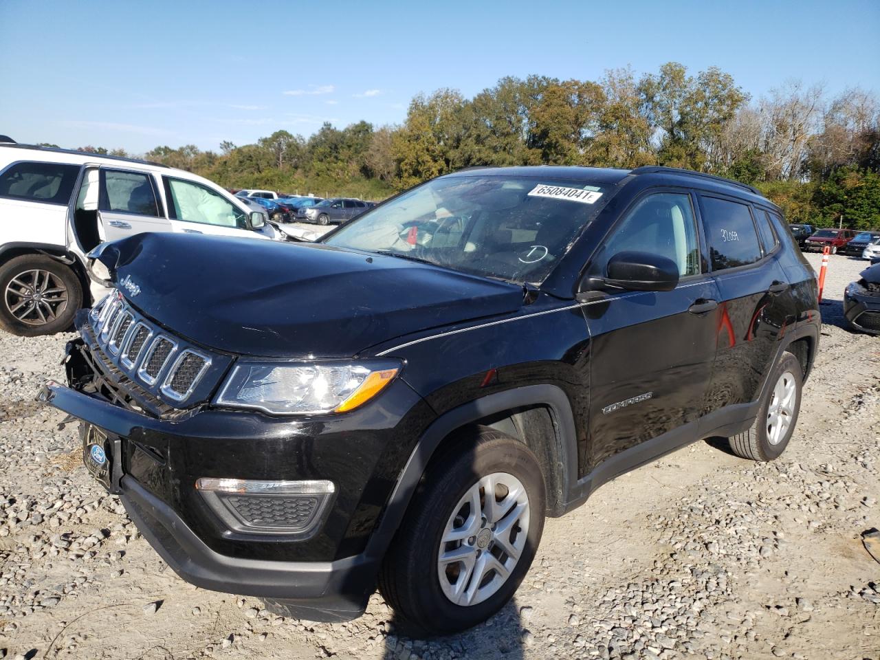 Photo 2 from auction – 2018 JEEP COMPASS SP with VIN 3C4NJCAB4JT467883