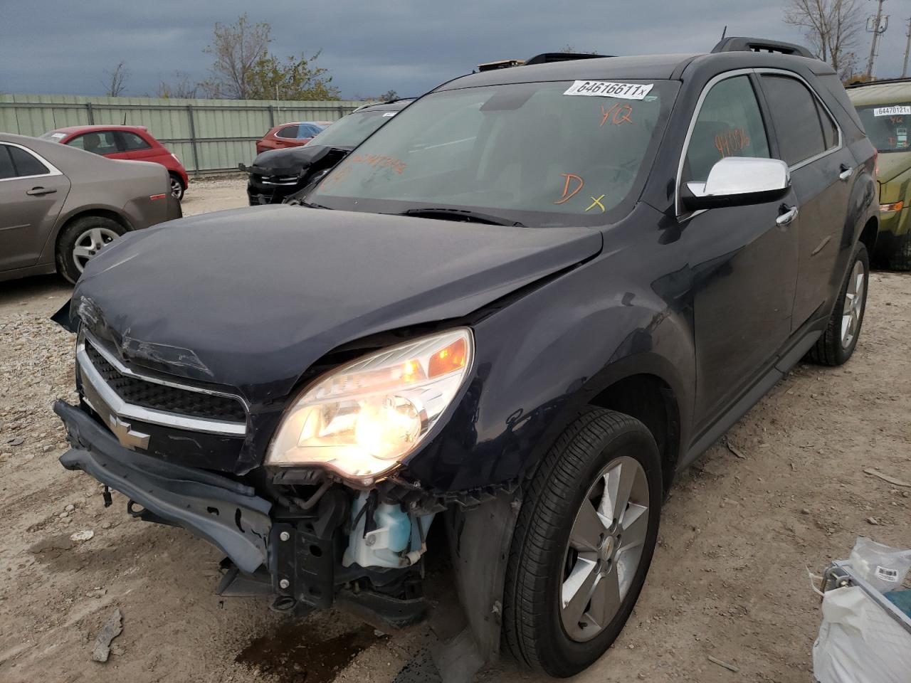 Photo 2 from auction – 2015 CHEVROLET EQUINOX LT with VIN 2GNALBEK1F1148342