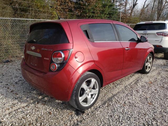 Photo 4 from auction – 2012 CHEVROLET SONIC LTZ with VIN 1G1JF6SB7C4155154