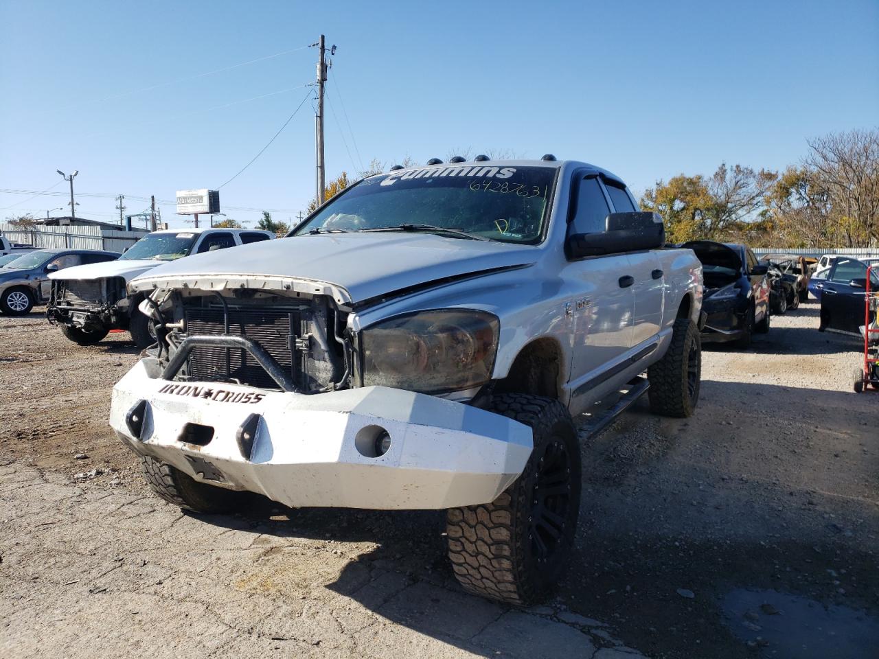 Zdjęcie 2 z aukcji – 2007 DODGE RAM 2500 S z VIN 1D7KS28C07J503907