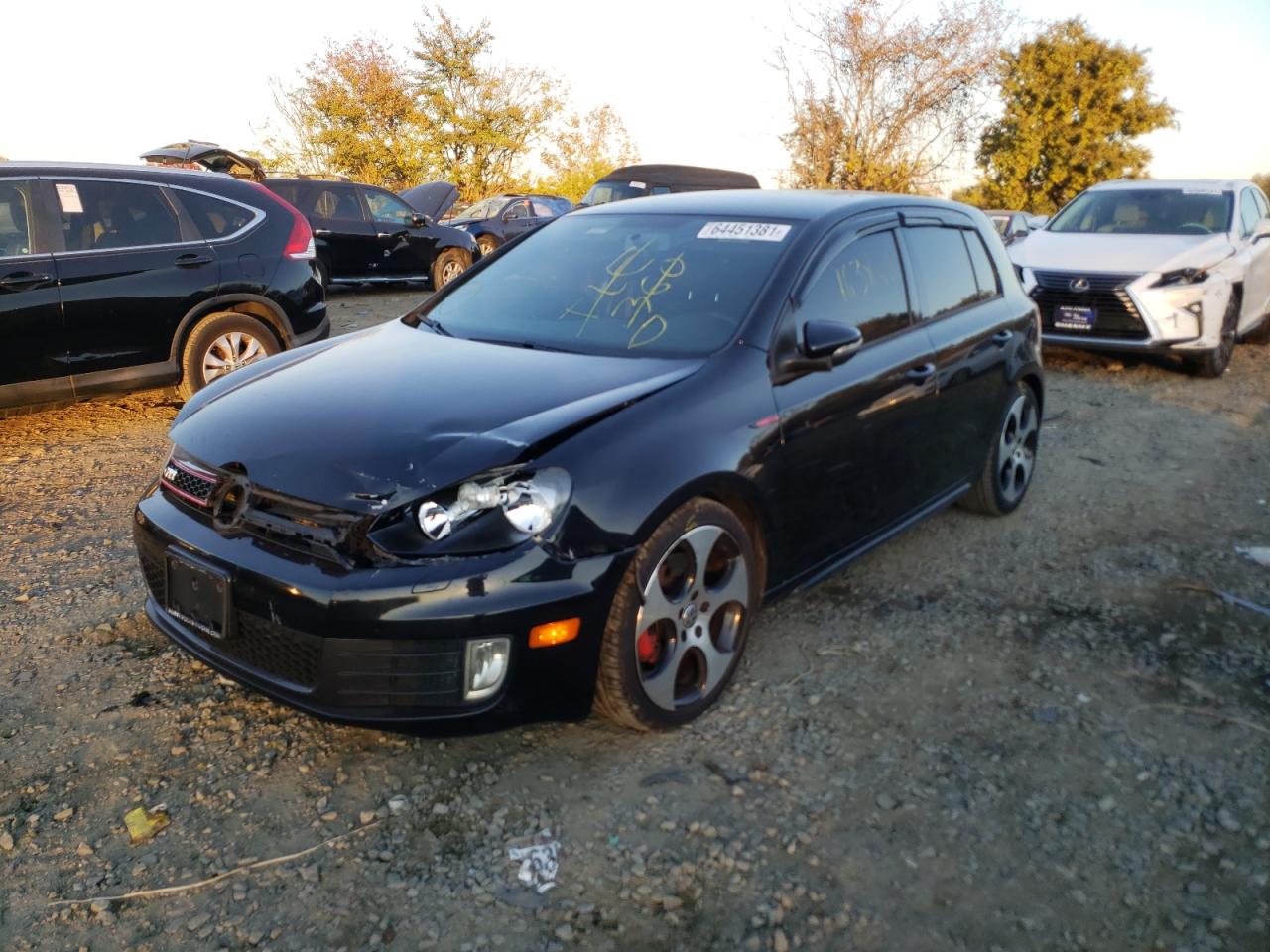 Photo 2 from auction – 2012 VOLKSWAGEN GTI with VIN WVWGD7AJ5CW095773
