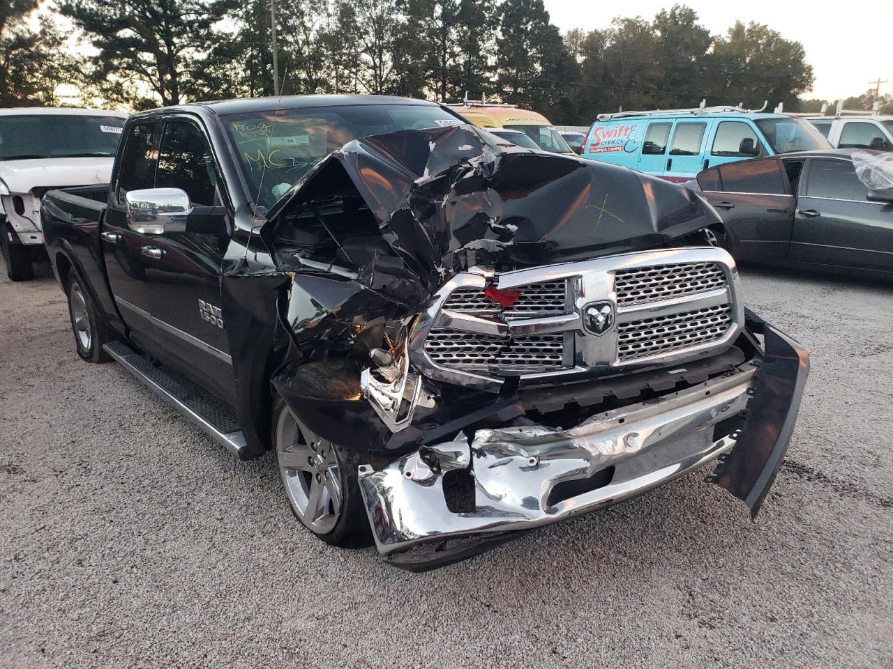 Photo 9 from auction – 2017 RAM 1500 LARAM with VIN 1C6RR6JG1HS505306