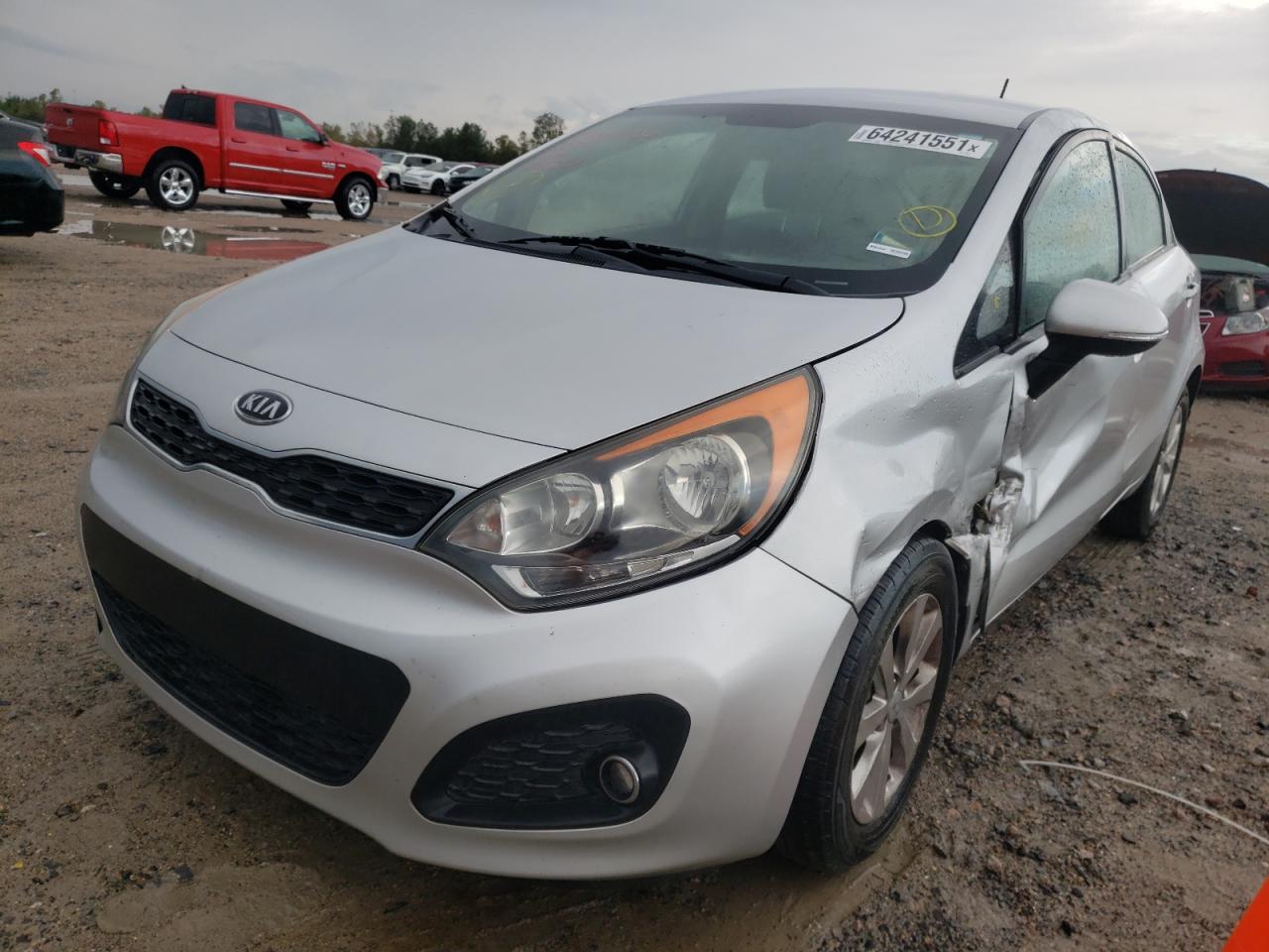 Photo 2 from auction – 2013 KIA RIO EX with VIN KNADN5A32D6113537